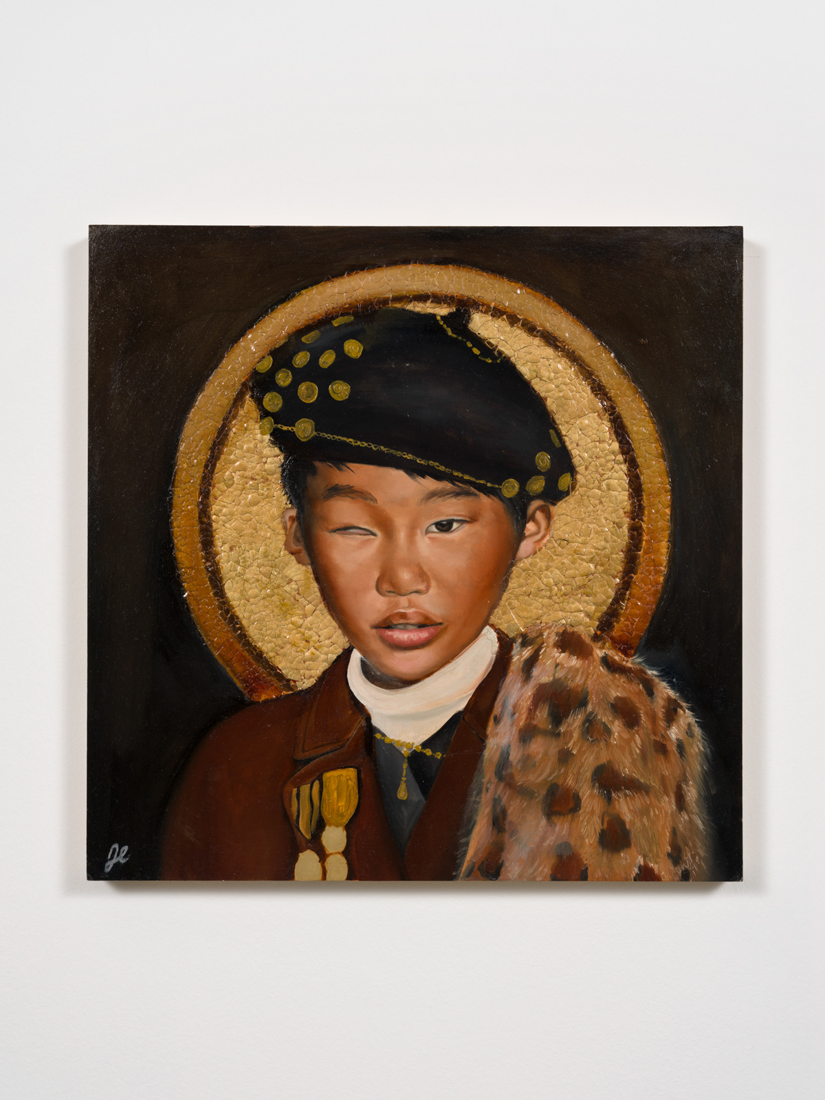 Matthew 6:22, 2023 Oil on Belgian linen wood panel 24 x 24 inches
