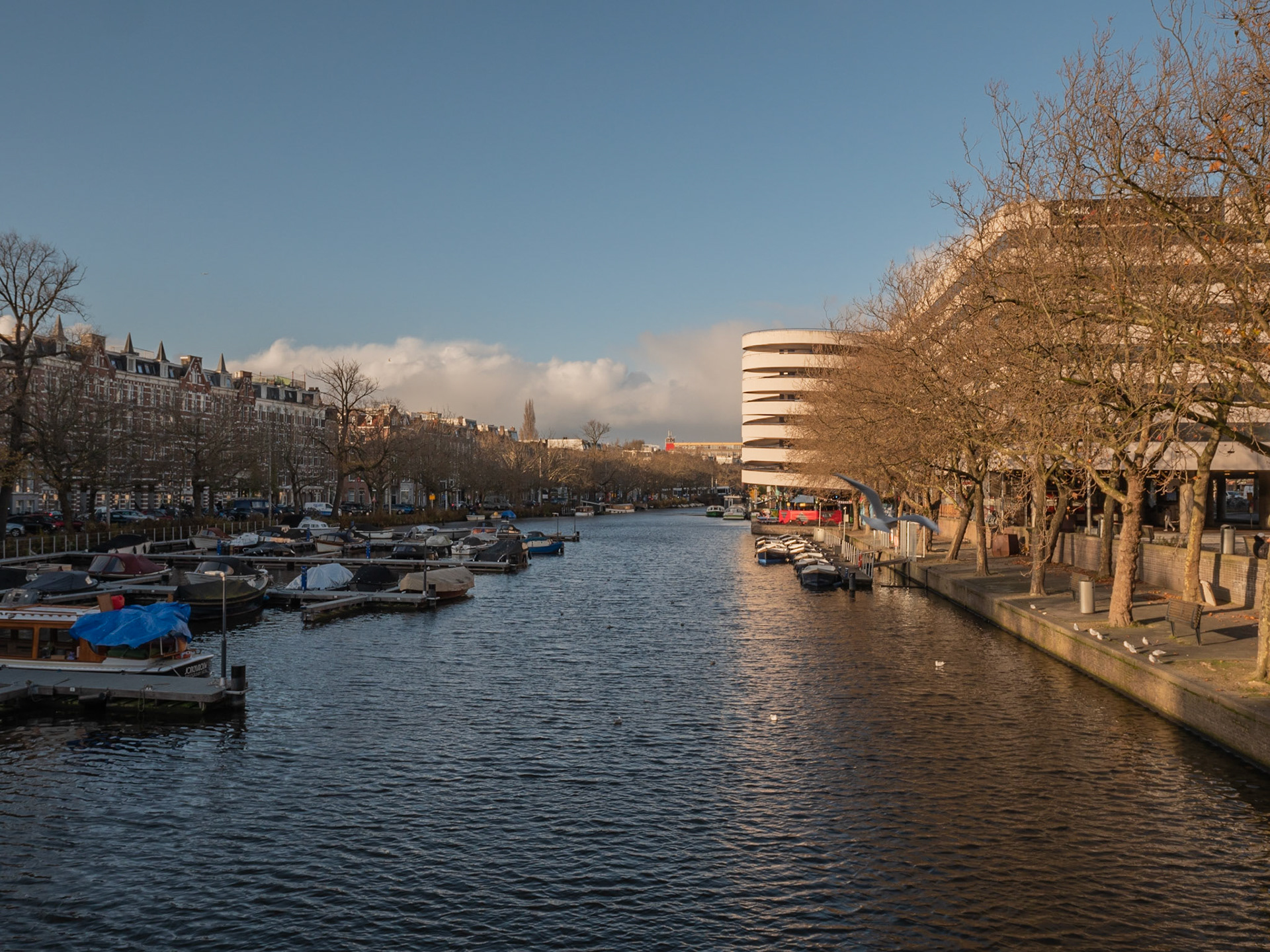 P1068090 Canal of Amsterdam Sunset