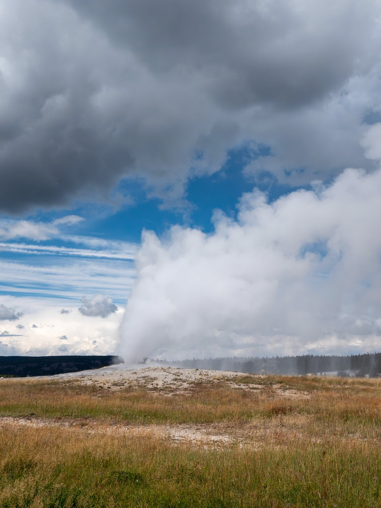 P1124254 Old Faithful Geyser at Yellowstone National Park