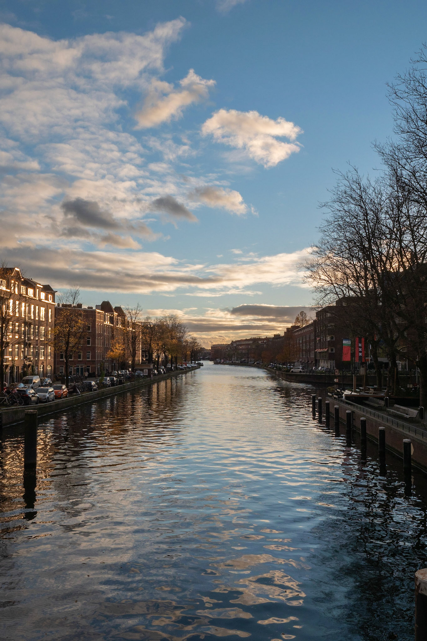 P1067995 Canals of Amsterdam Sunset