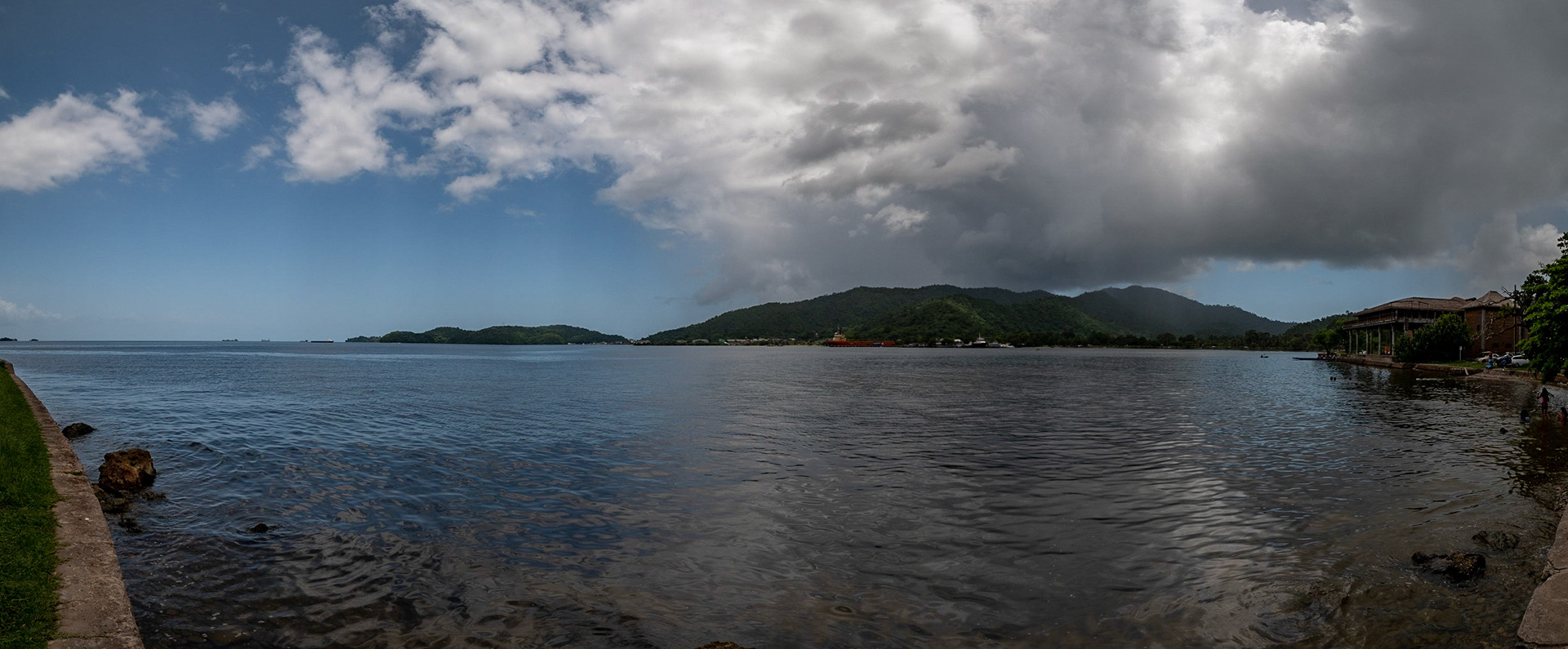 P1072191 View of Chaguaramas Water Front on the way to Mount Catherine