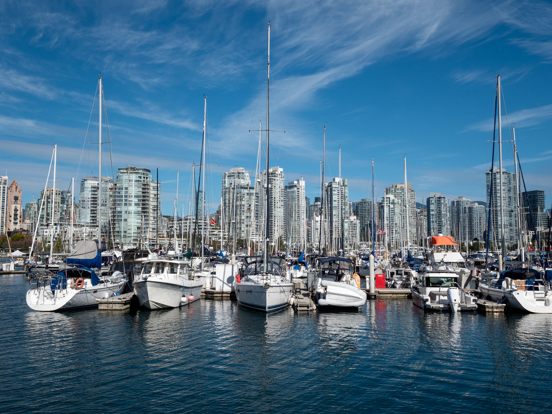 View from Granville Island Vancouver