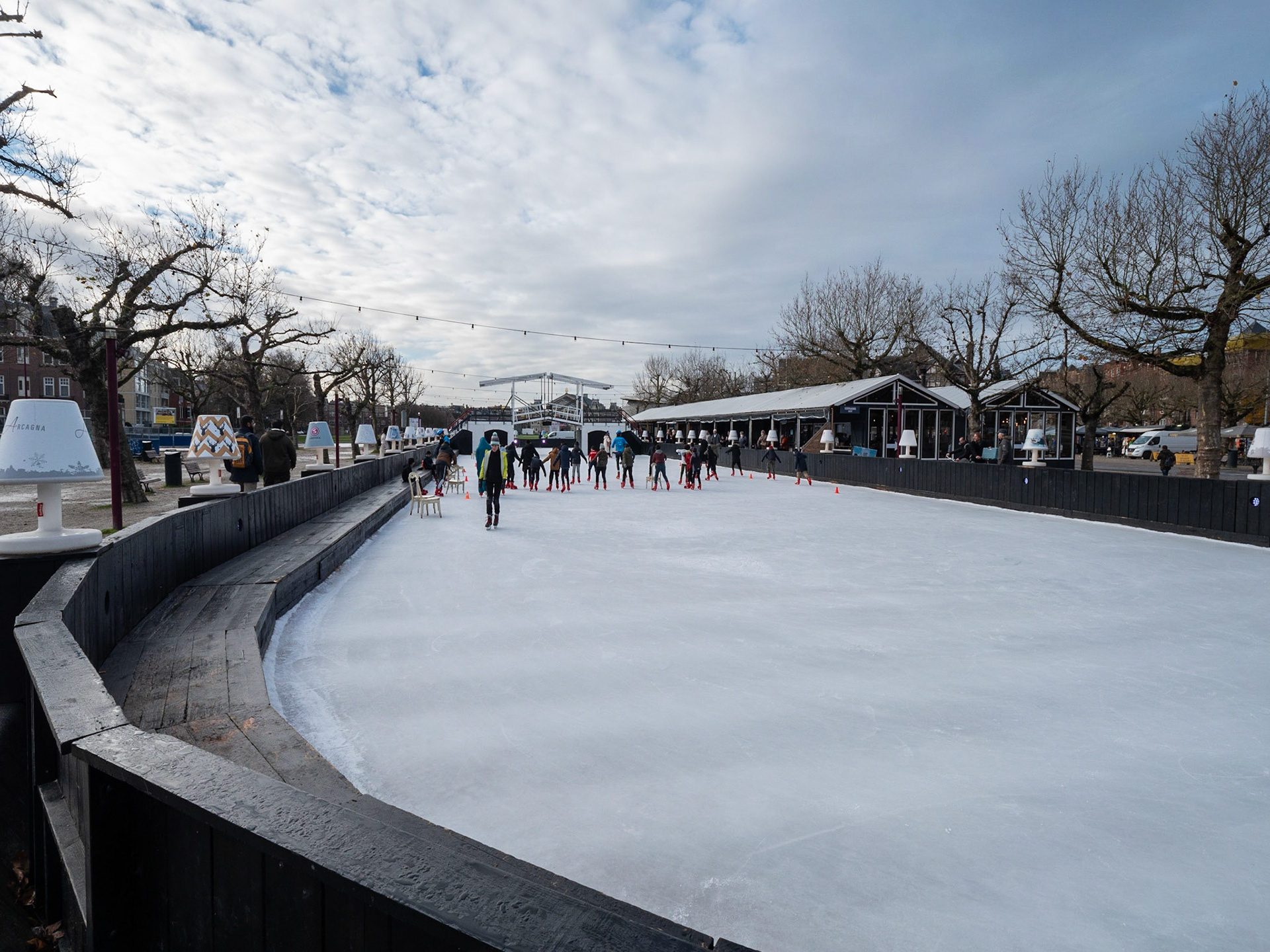 P1068040 Ice Skating Ring outside Rijksmuseum