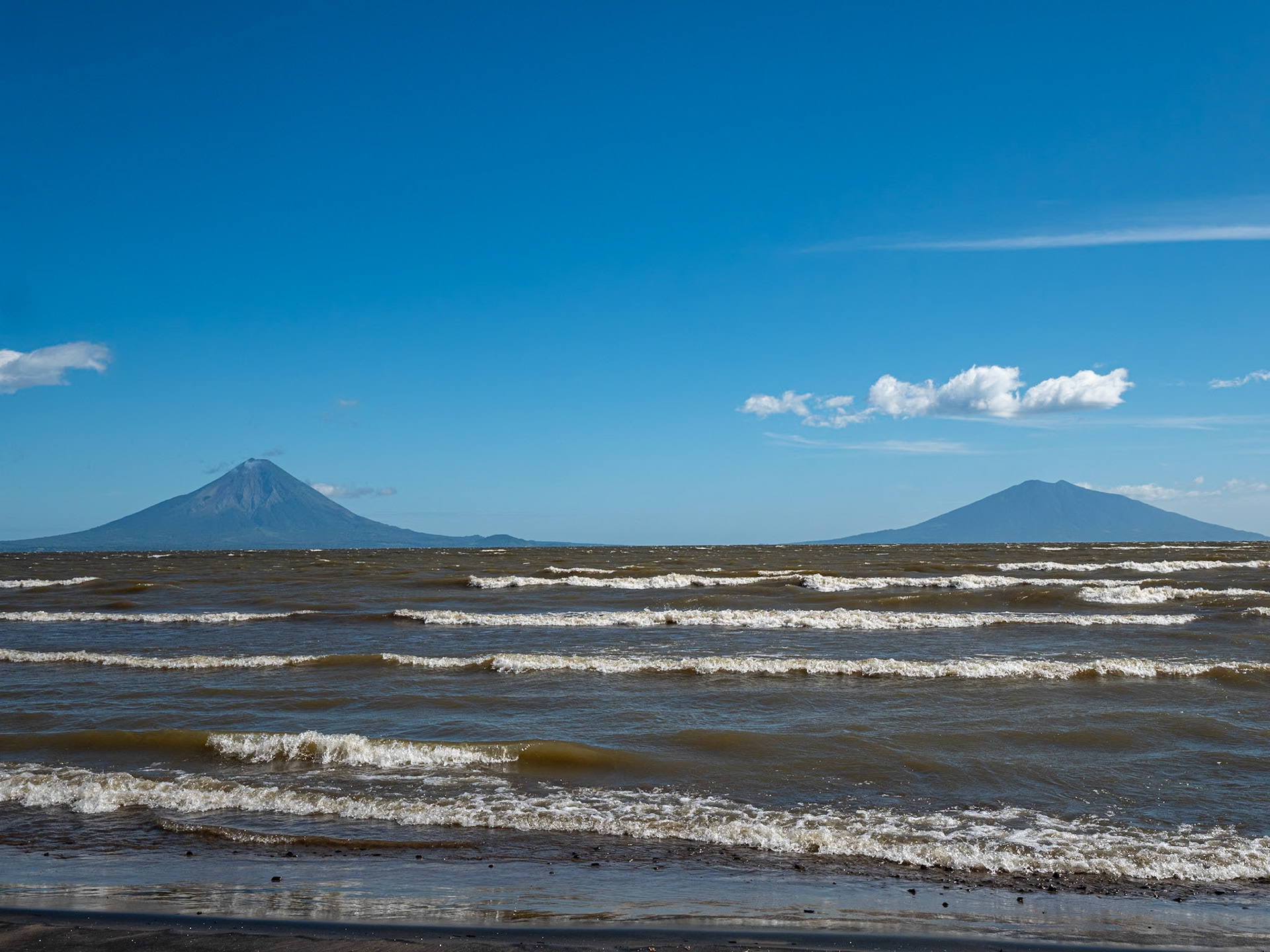 P1158270 A day trip to Nicaragua, two volcanoes in the distance
