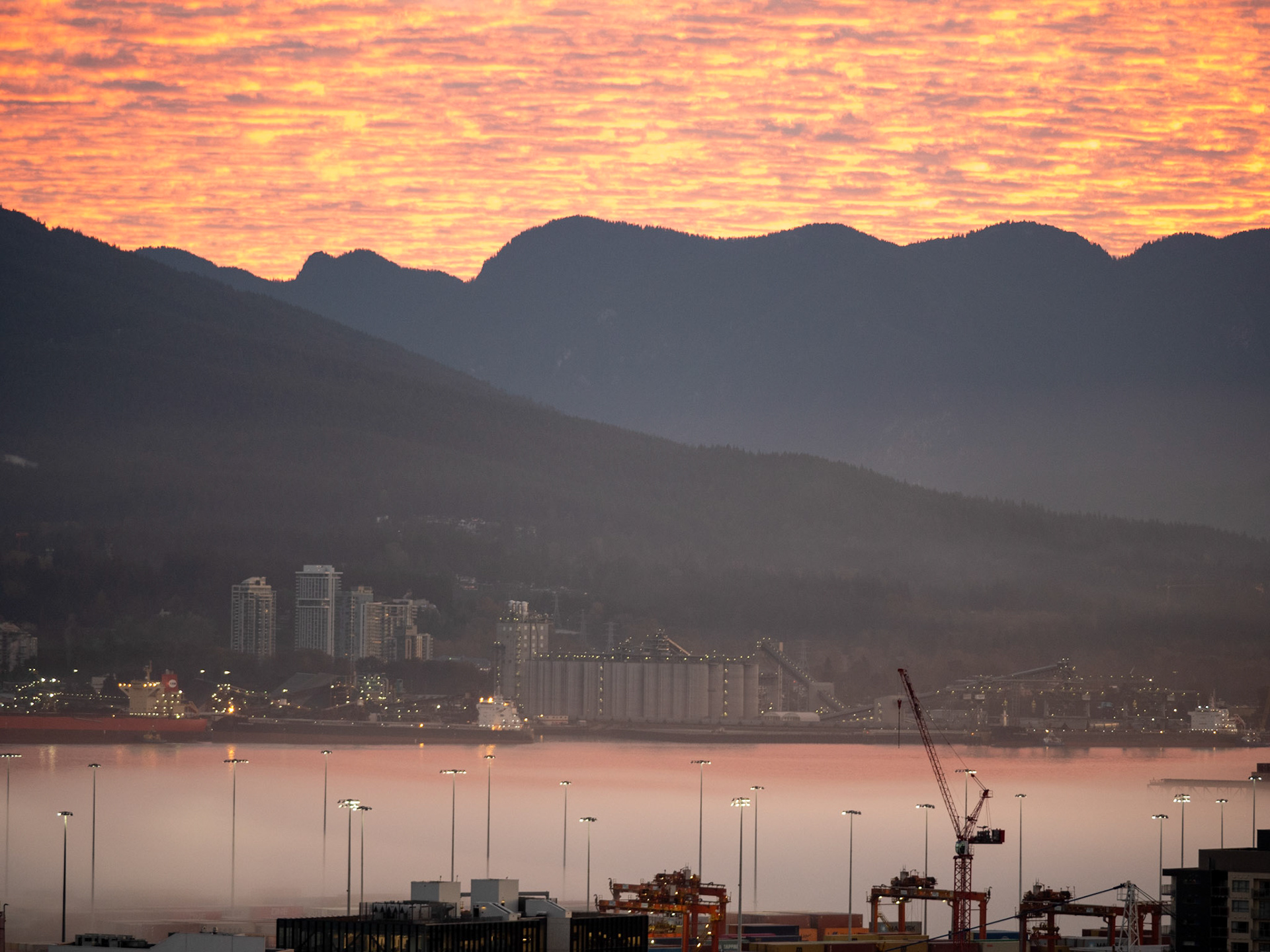 Sunrise Vancouver City