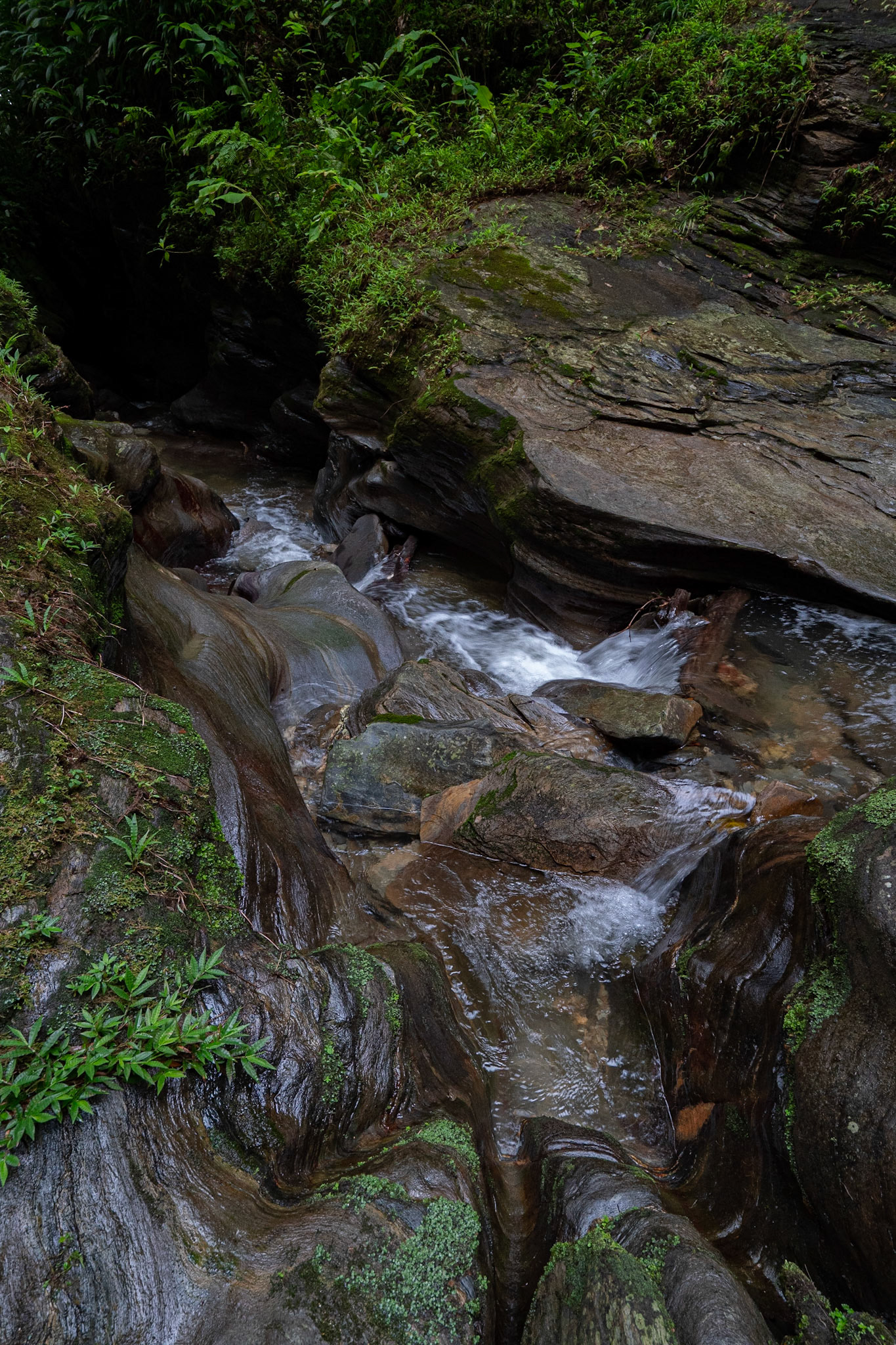 P1072617 The water swirls downstream