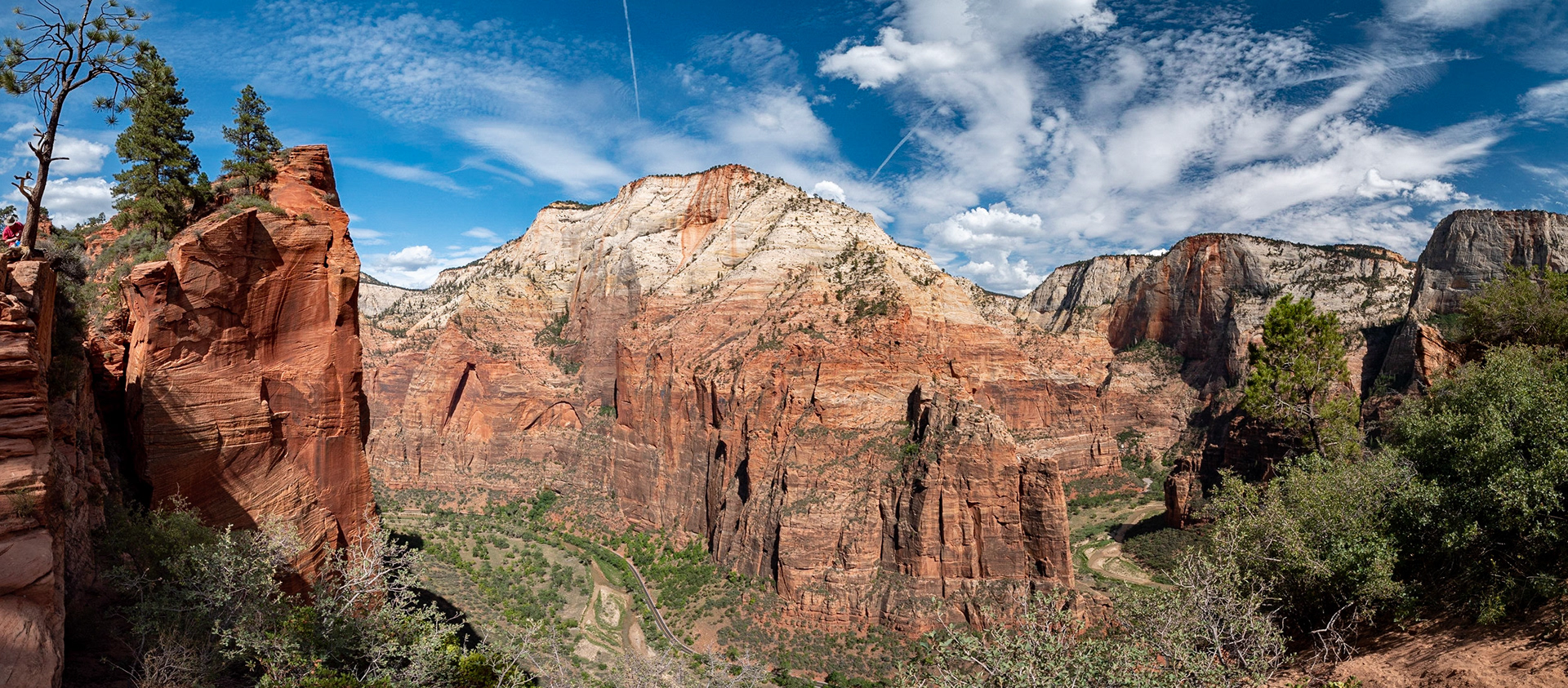 P1072774-Pano The trail provides some fantastic views.