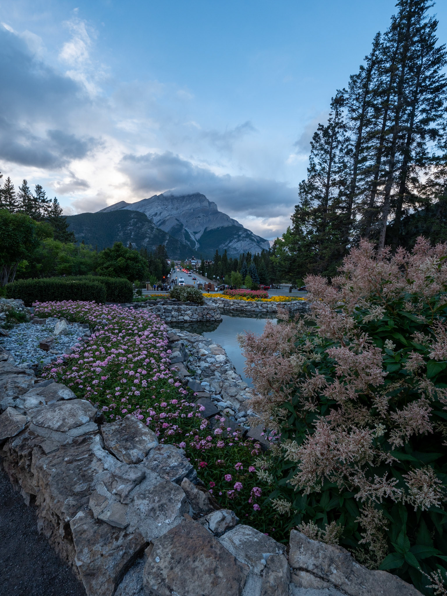 Cascade of Time Garden Banff