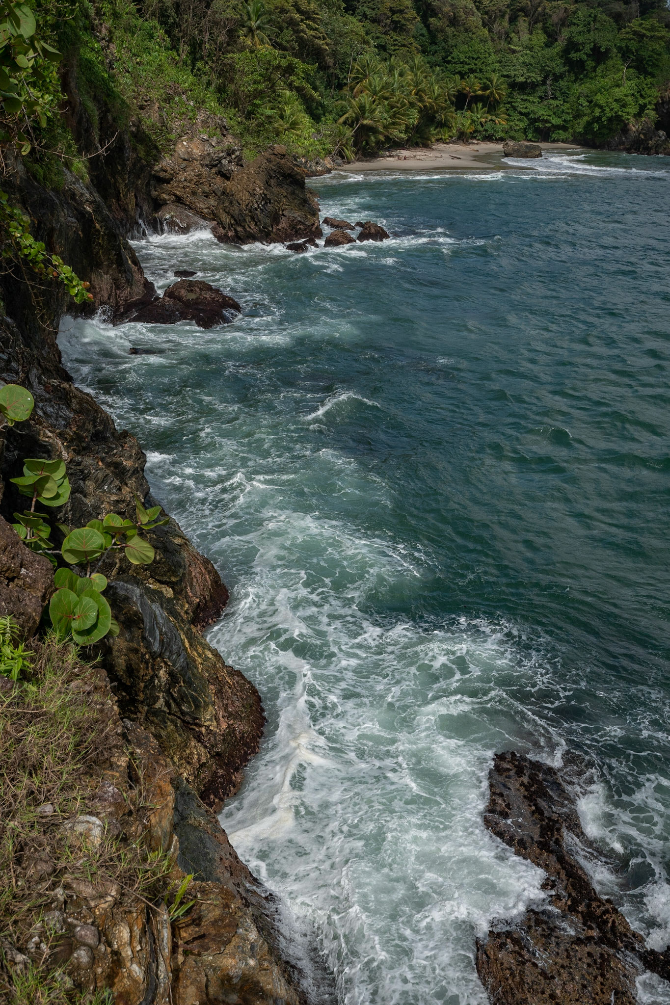 P1071840 Blue water coastline