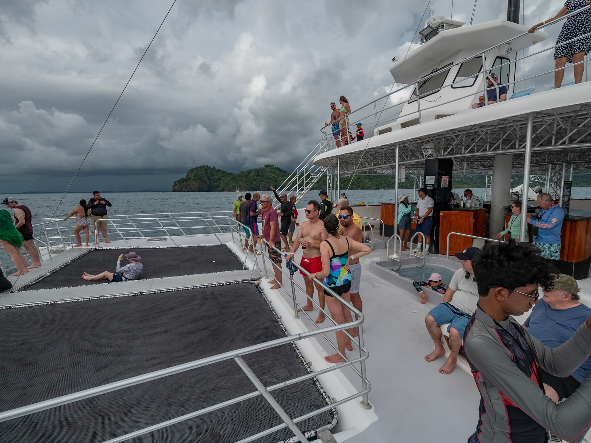 P1157814 People on board just having a good time