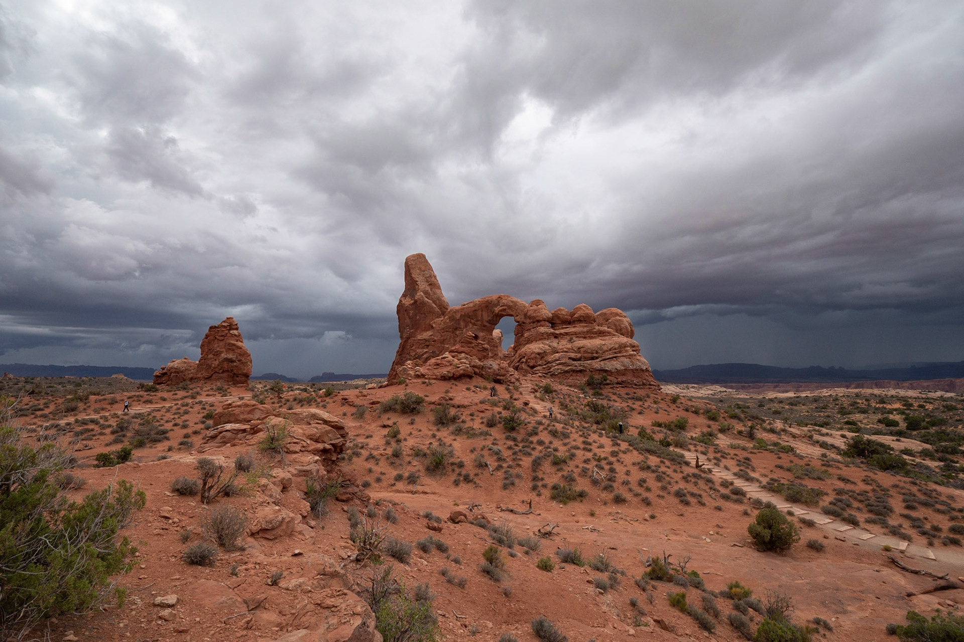 P1073637 We leave Arches National Park to take a sunset drive on a Hummer