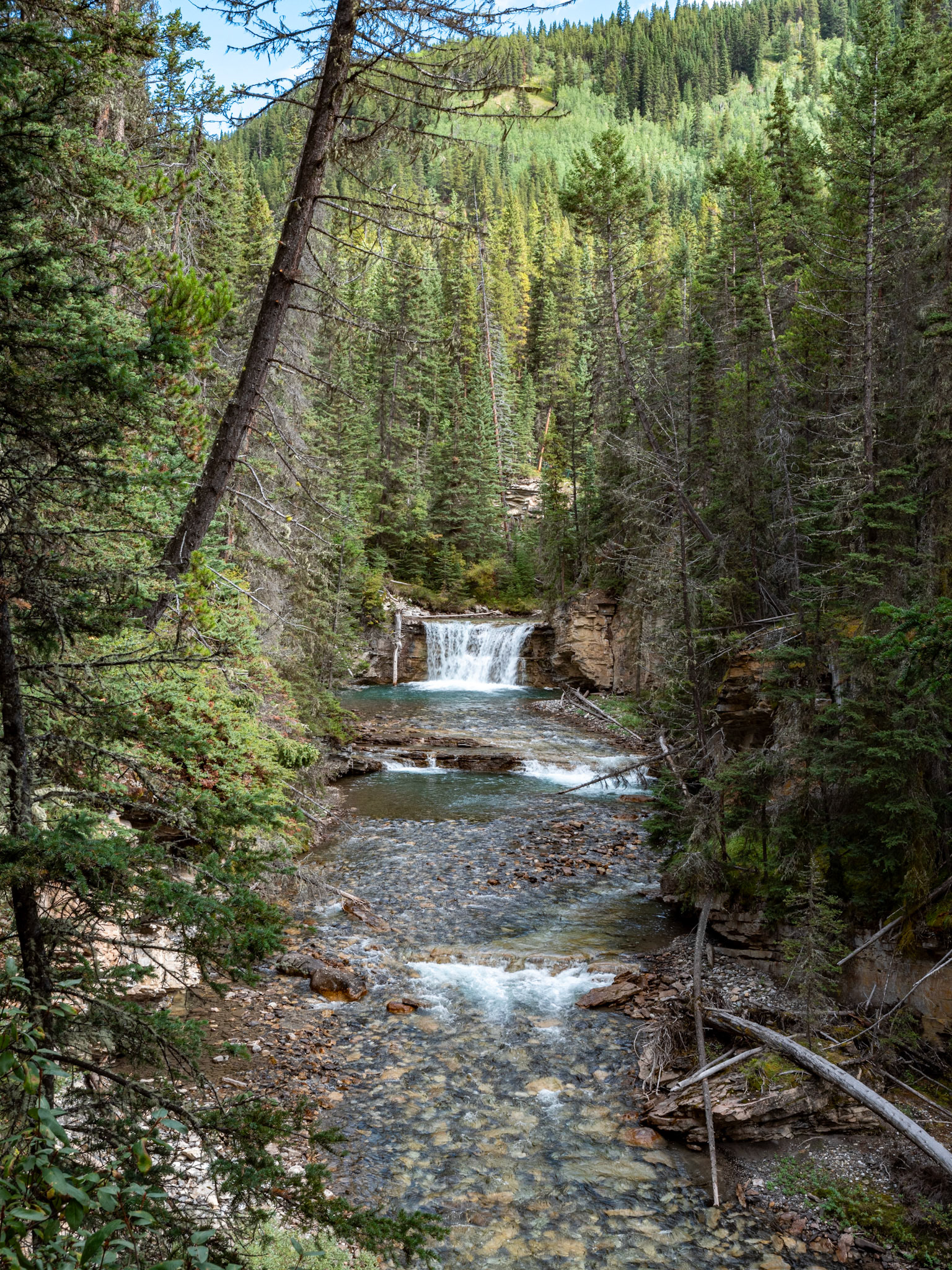 Johnson Canyon Upper Falls