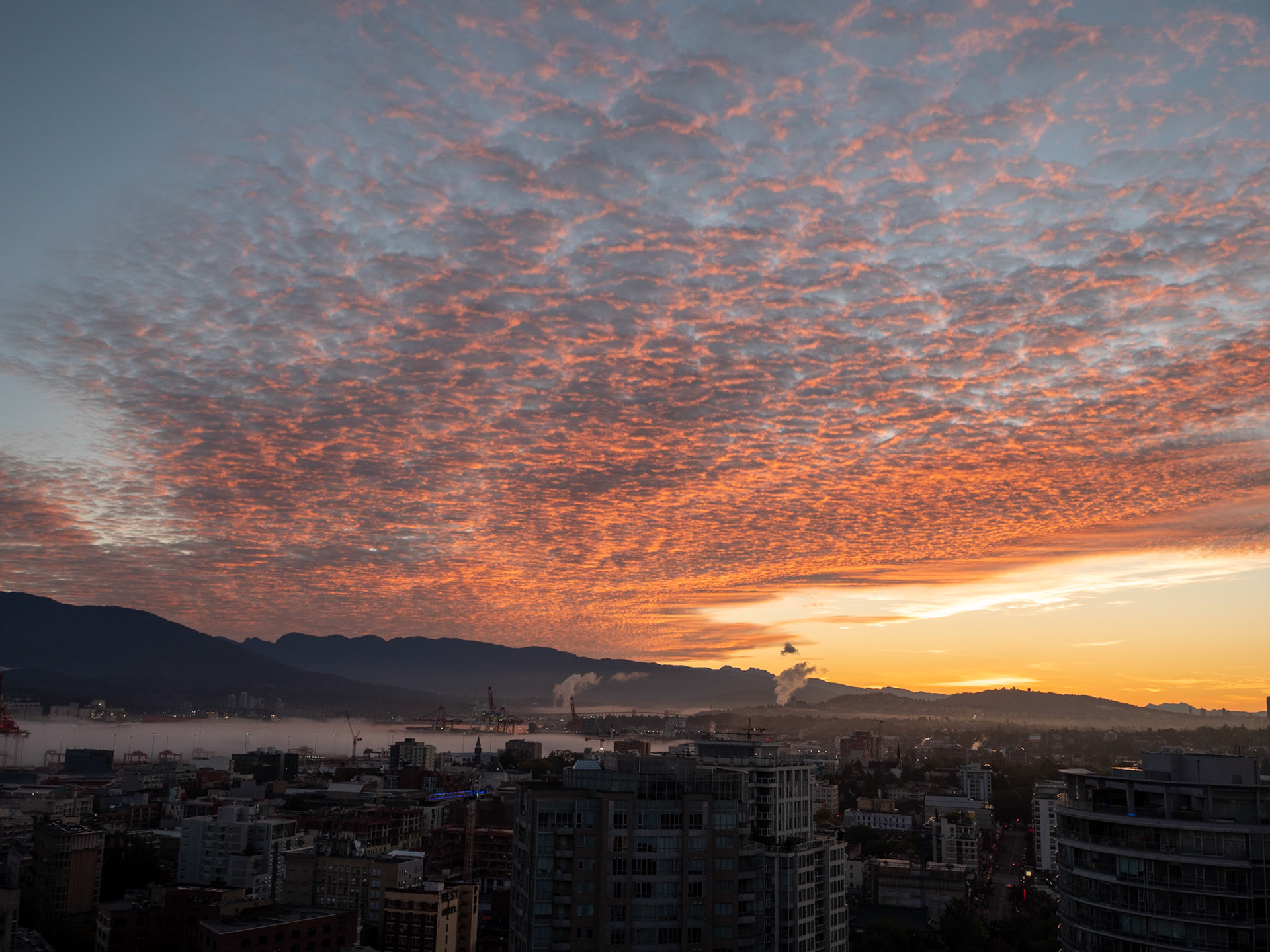 Sunrise Vancouver City