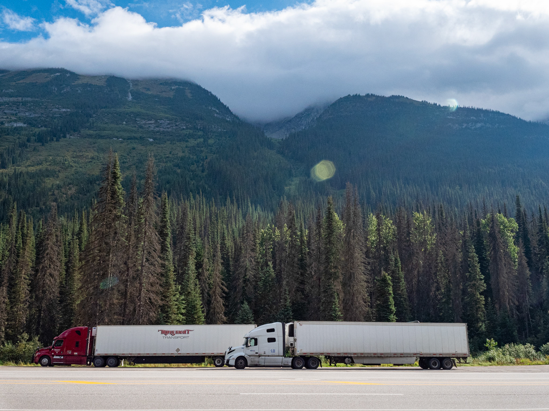 Roger's Pass Trans-Canada Highway