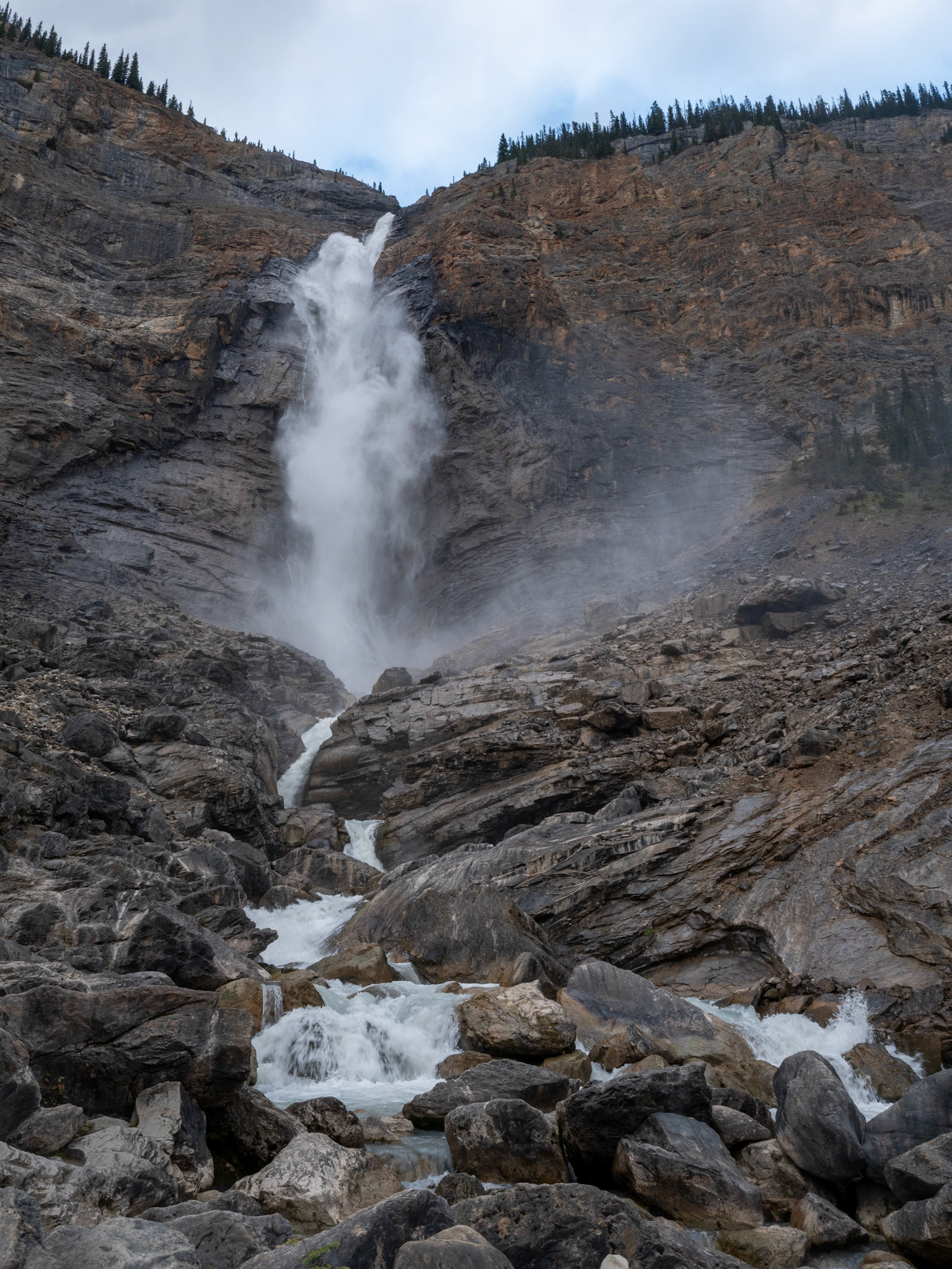 Takakkaw Falls Iceline Trail