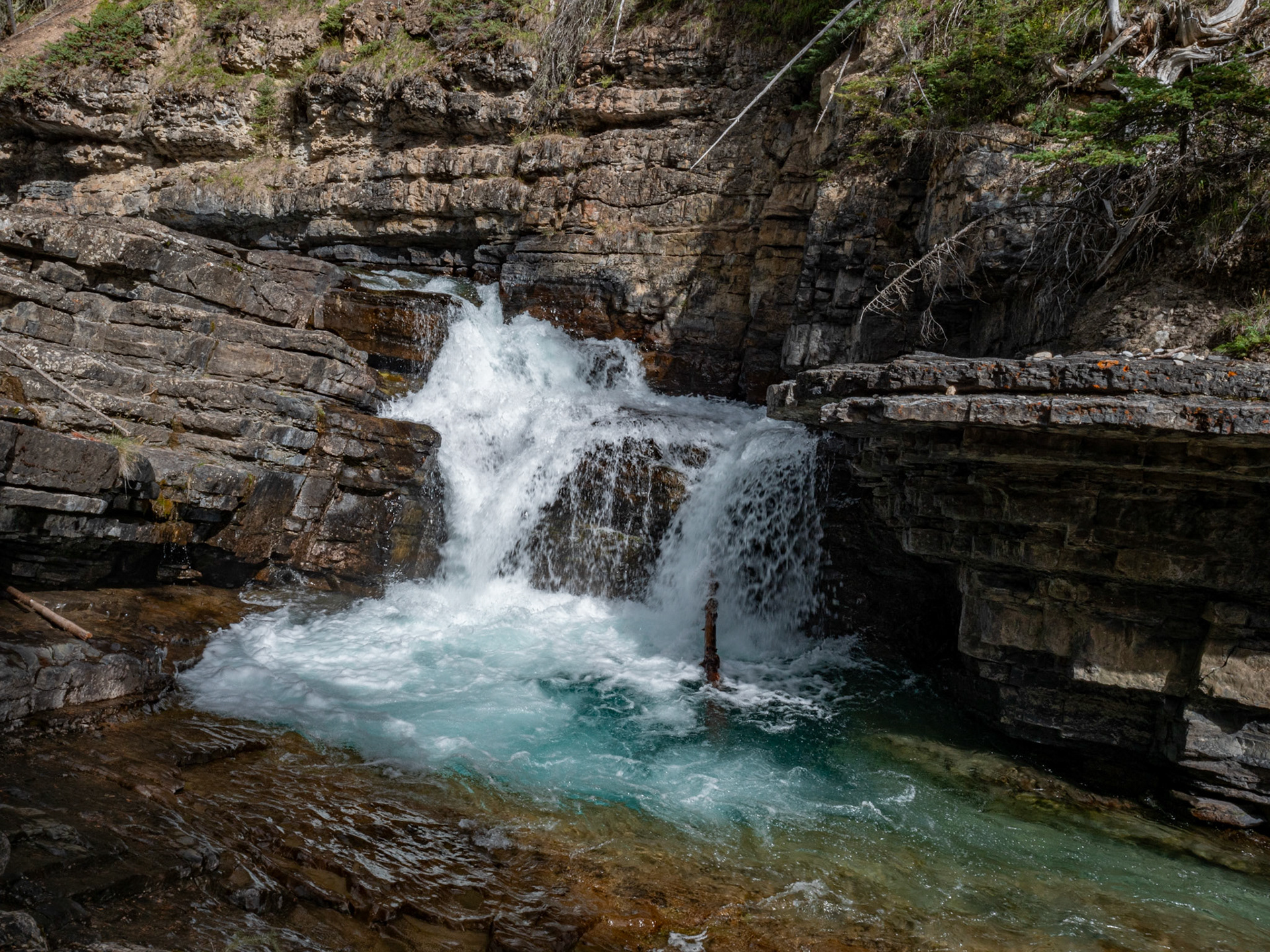 Johnson Canyon Upper Falls