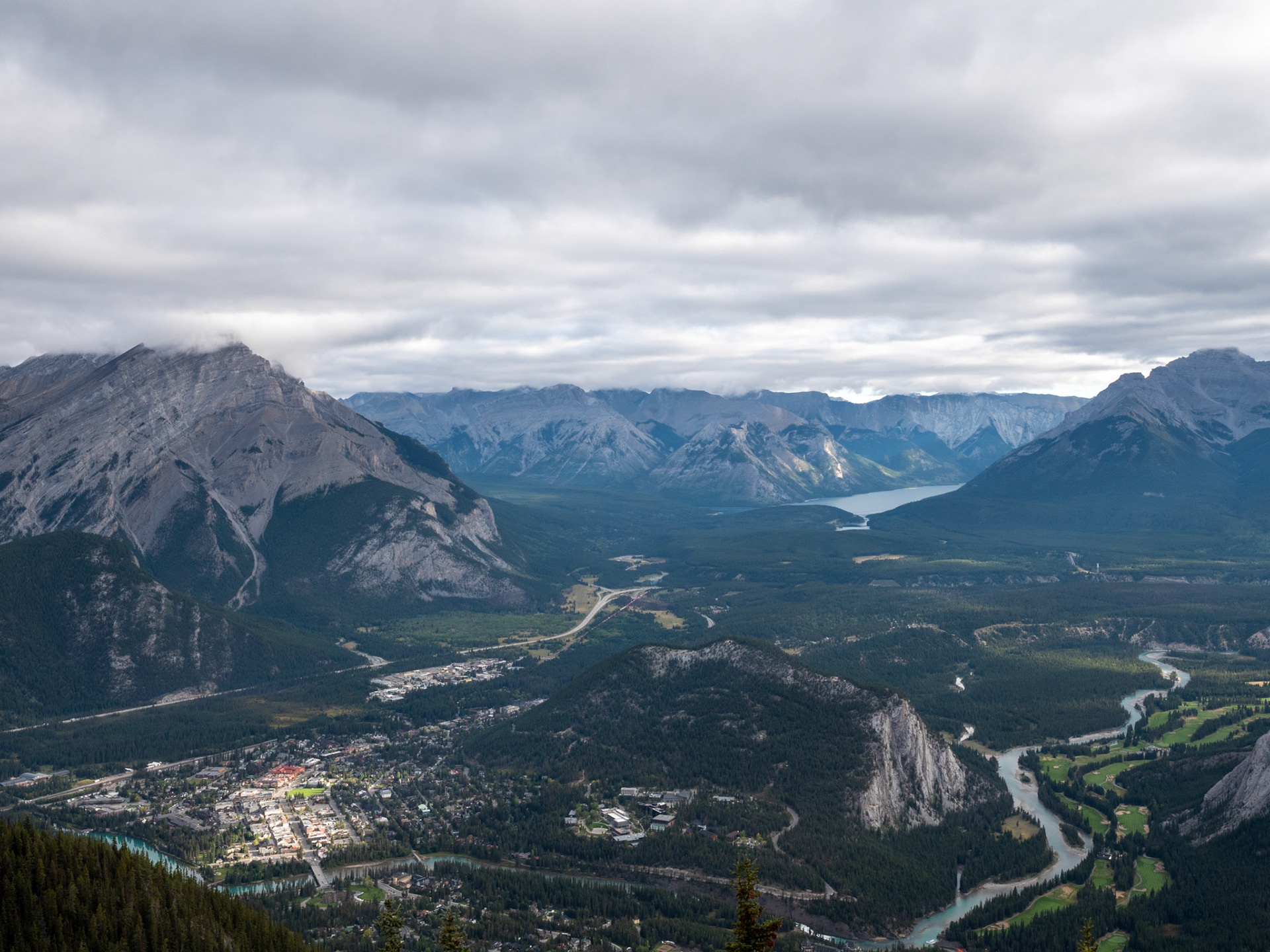 View from Banff Gondola