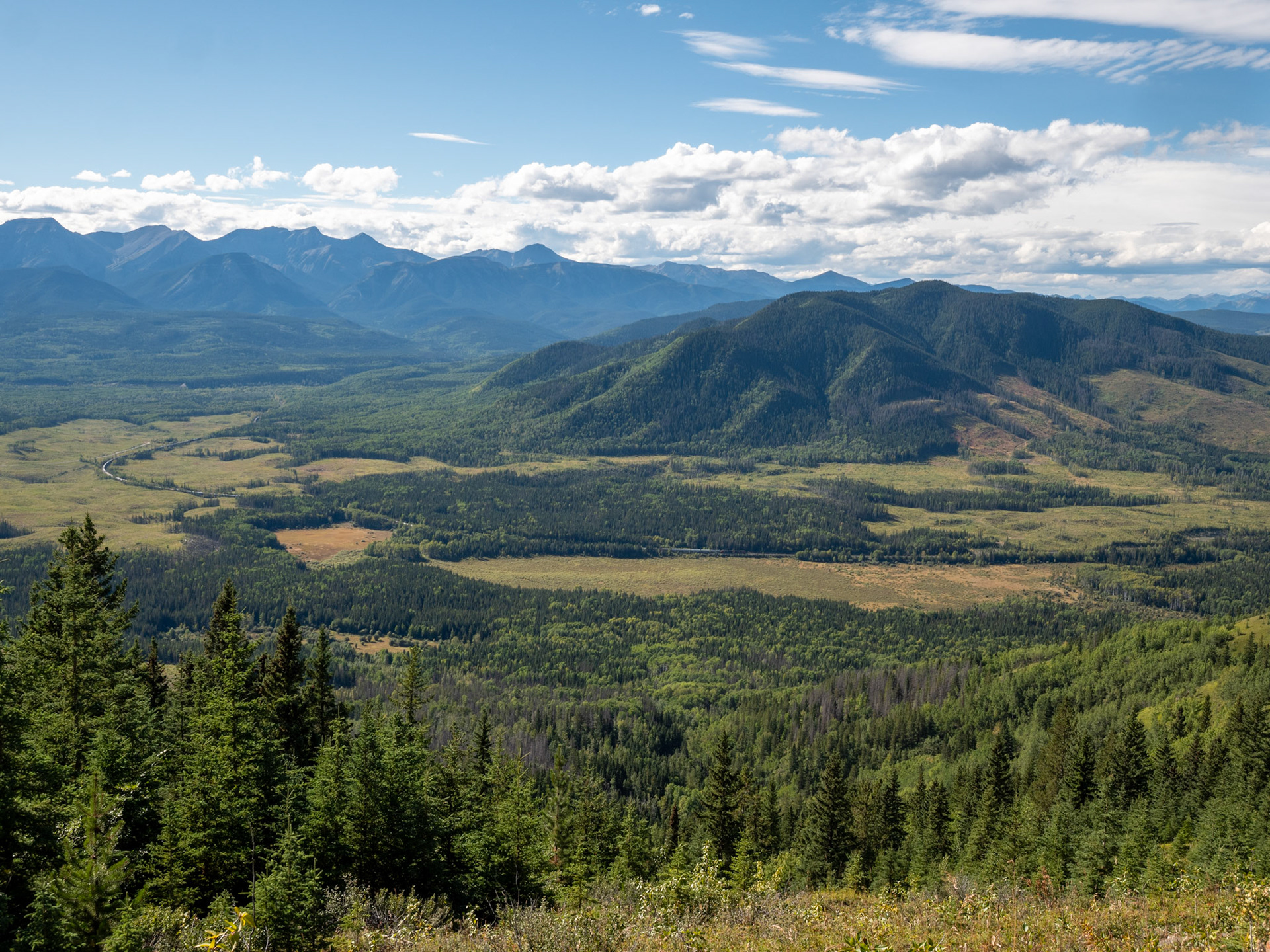 Athabasca Lookout Viewpoint