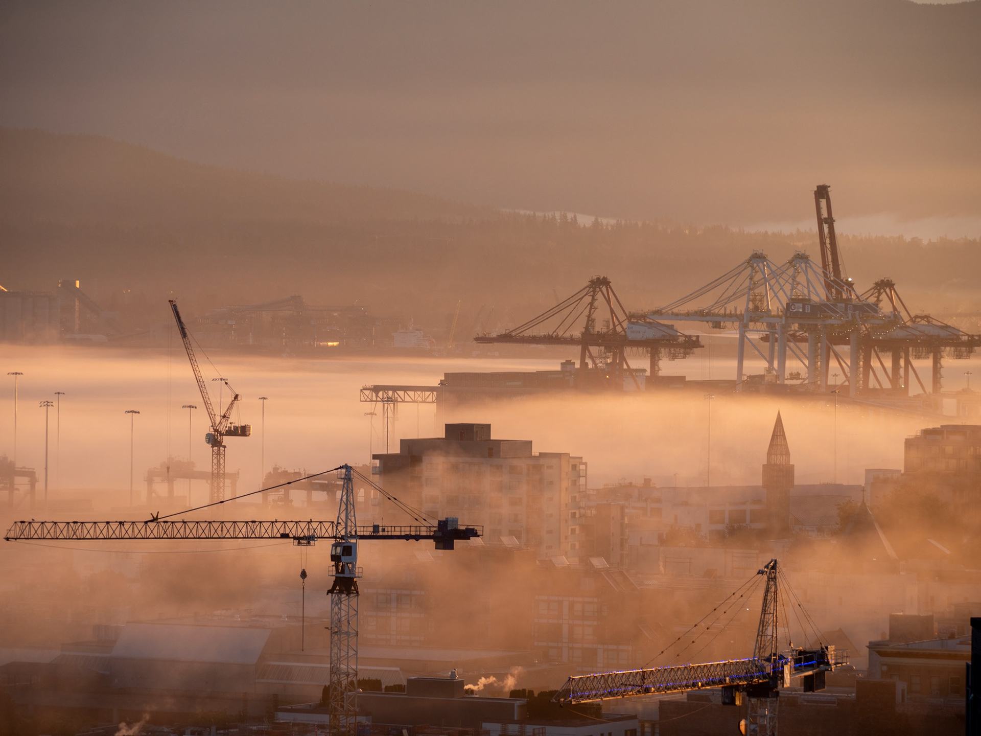 Sunrise Vancouver City