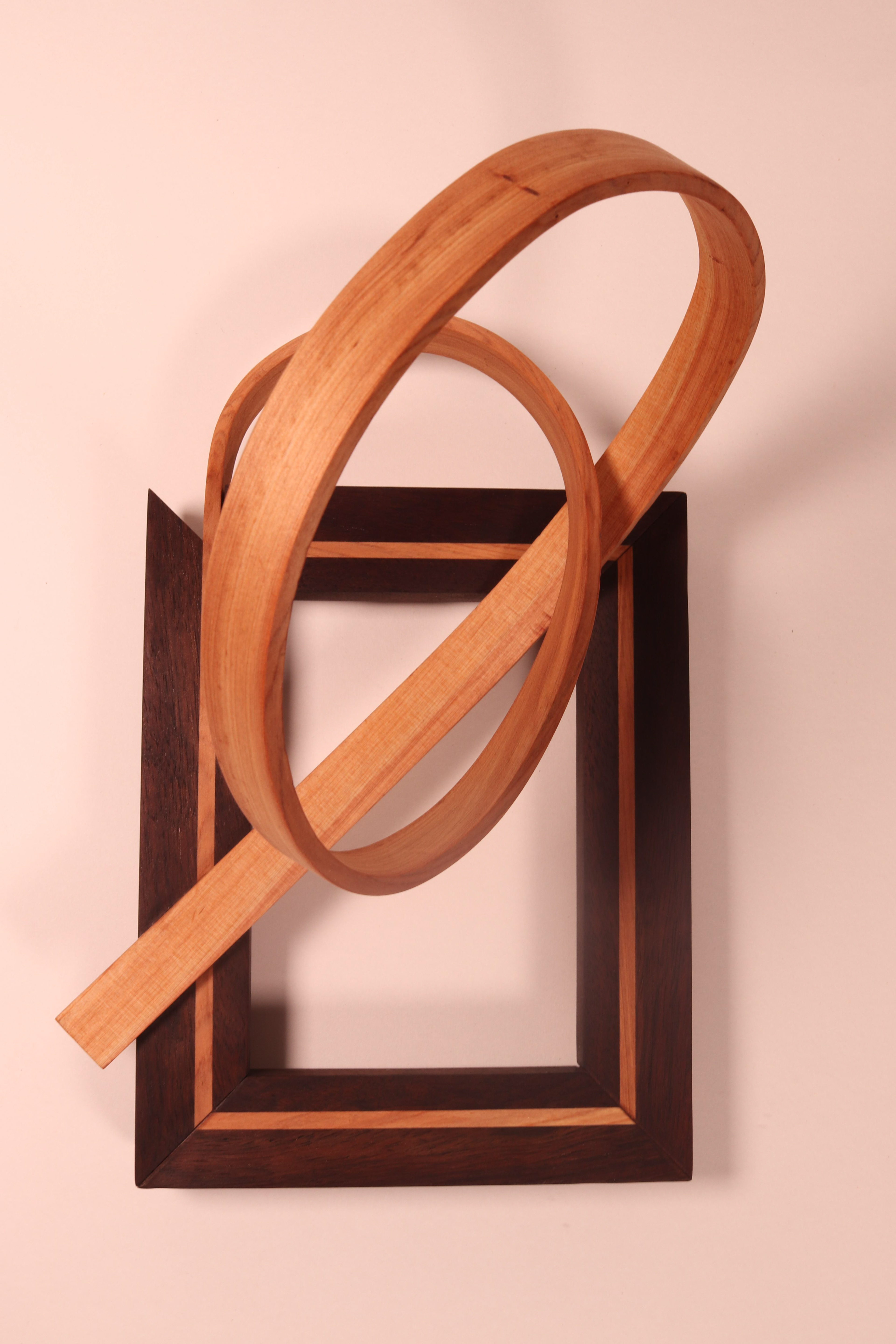 9 1/2 x 7 1/2 inches - Walnut and Cypress