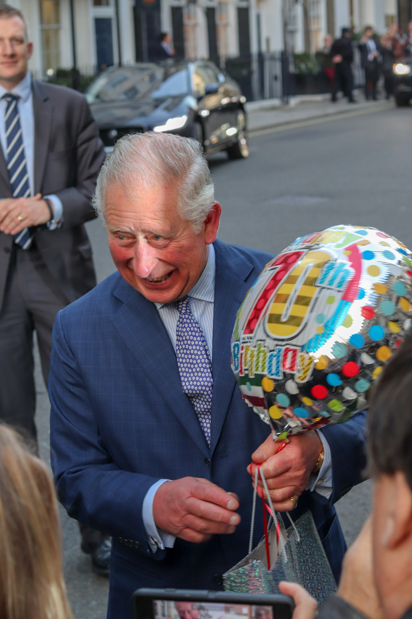 HRH the Prince of Wales on his 70th birthday