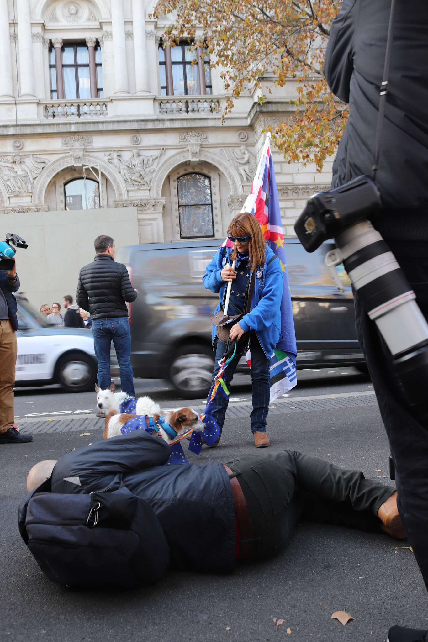 Wooferendum participants meet the press