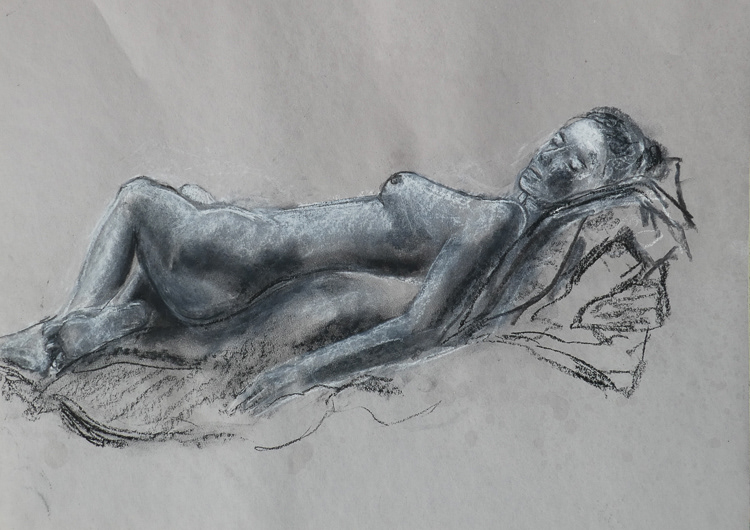 Charcoal 22" X 30"