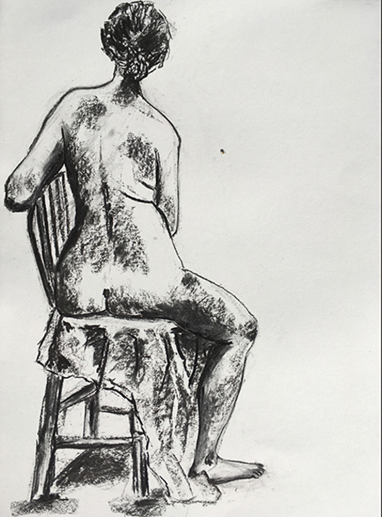 Charcoal 22" X 30"