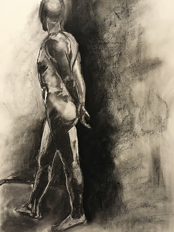 Charcoal 22" X 30"
