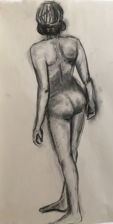 Charcoal 22" X 30"