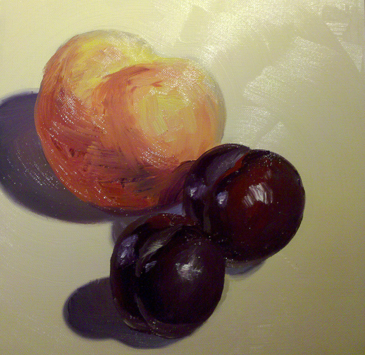 Fruit, Oil, 10" X 12"