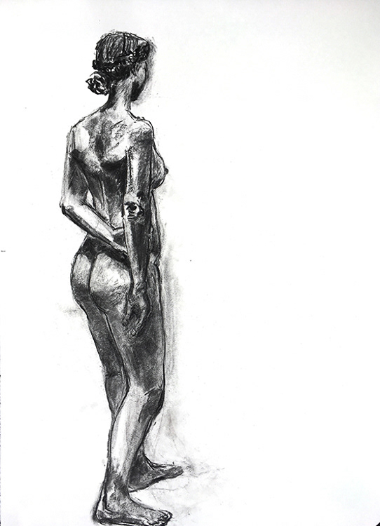 Charcoal 22" X 30"