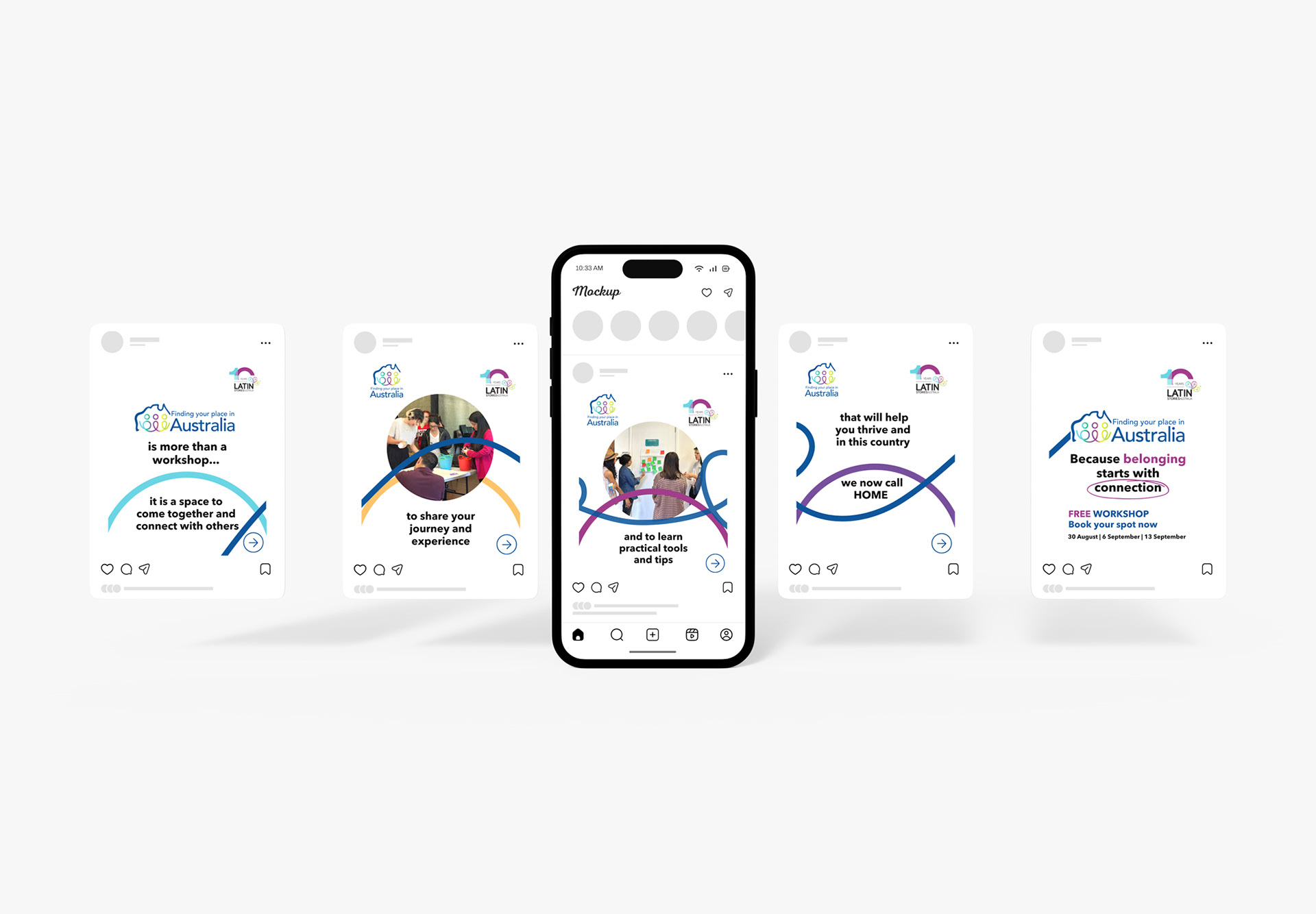 Social media carrousel