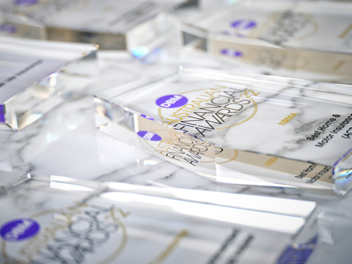 Marketing Collateral- DBM Awards trophy