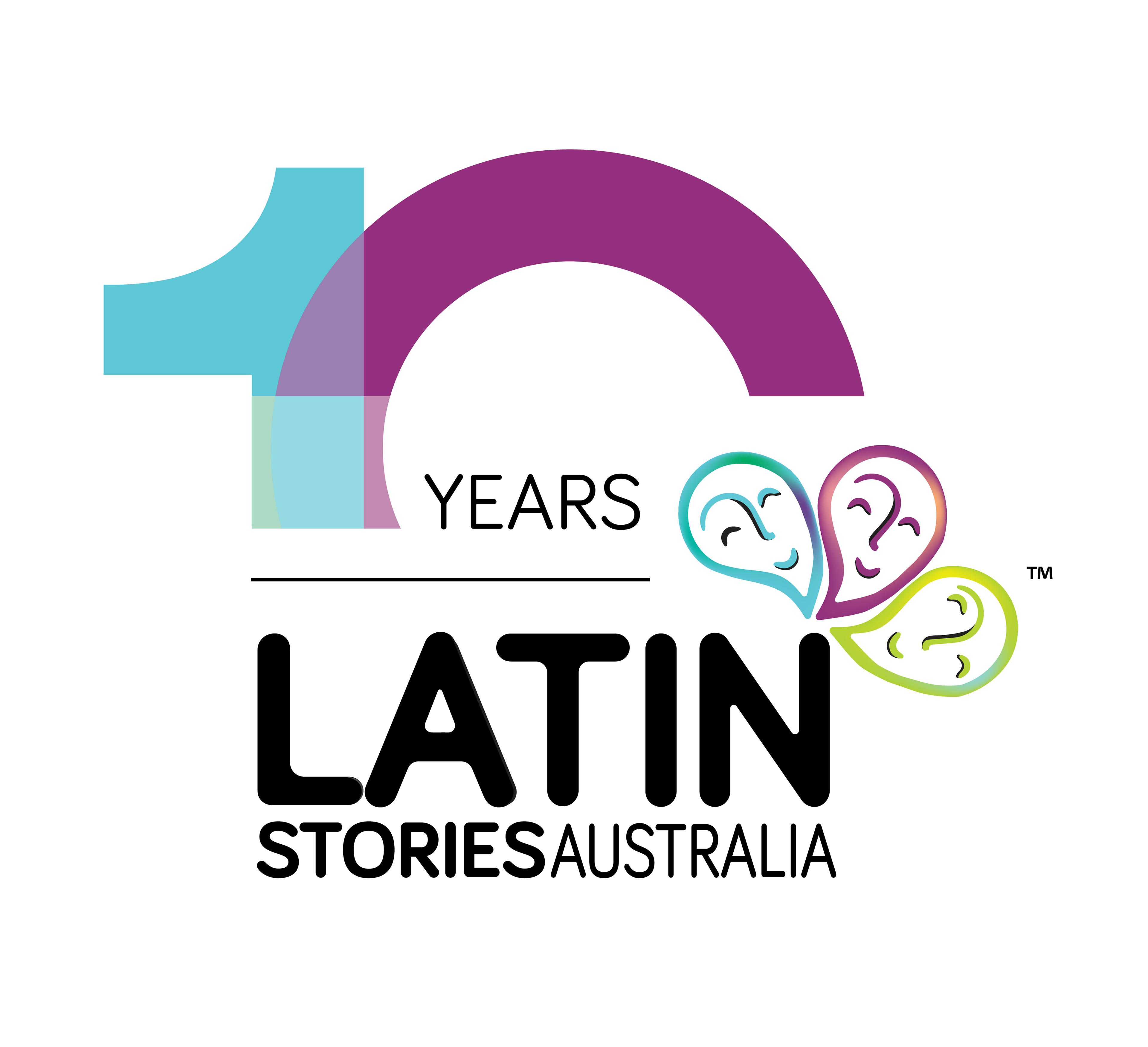 10 years anniversary logo design