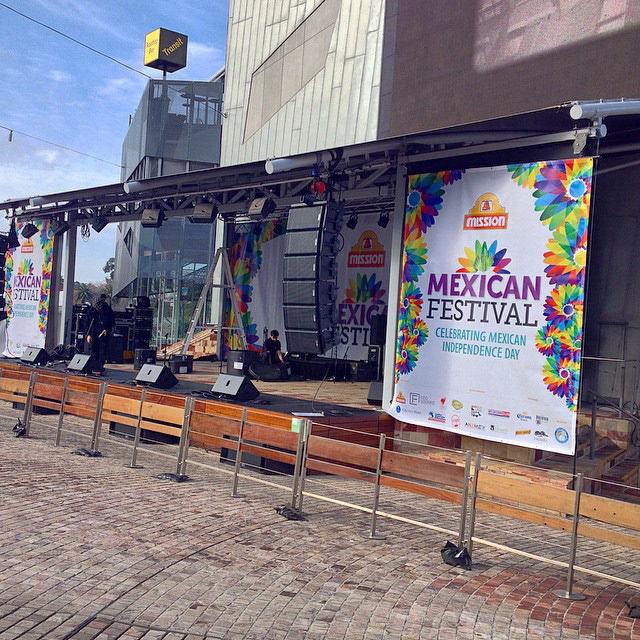 Branding and Design Marketing collateral - Mexican Festival 2015