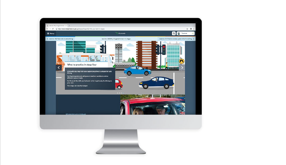 myLearners Customise Illustrations following road safety rules