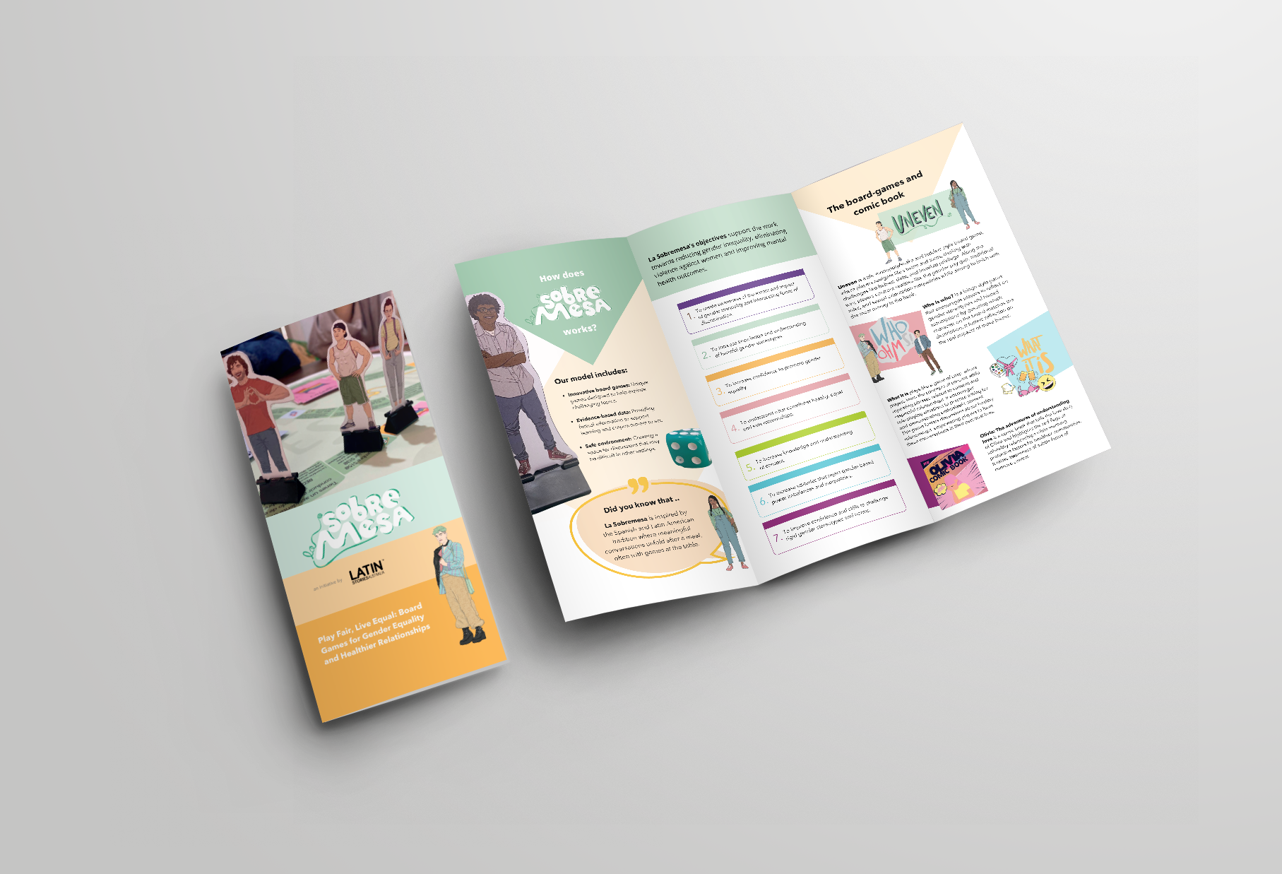 Latin Stories Australia | La Sobremesa_open brochure