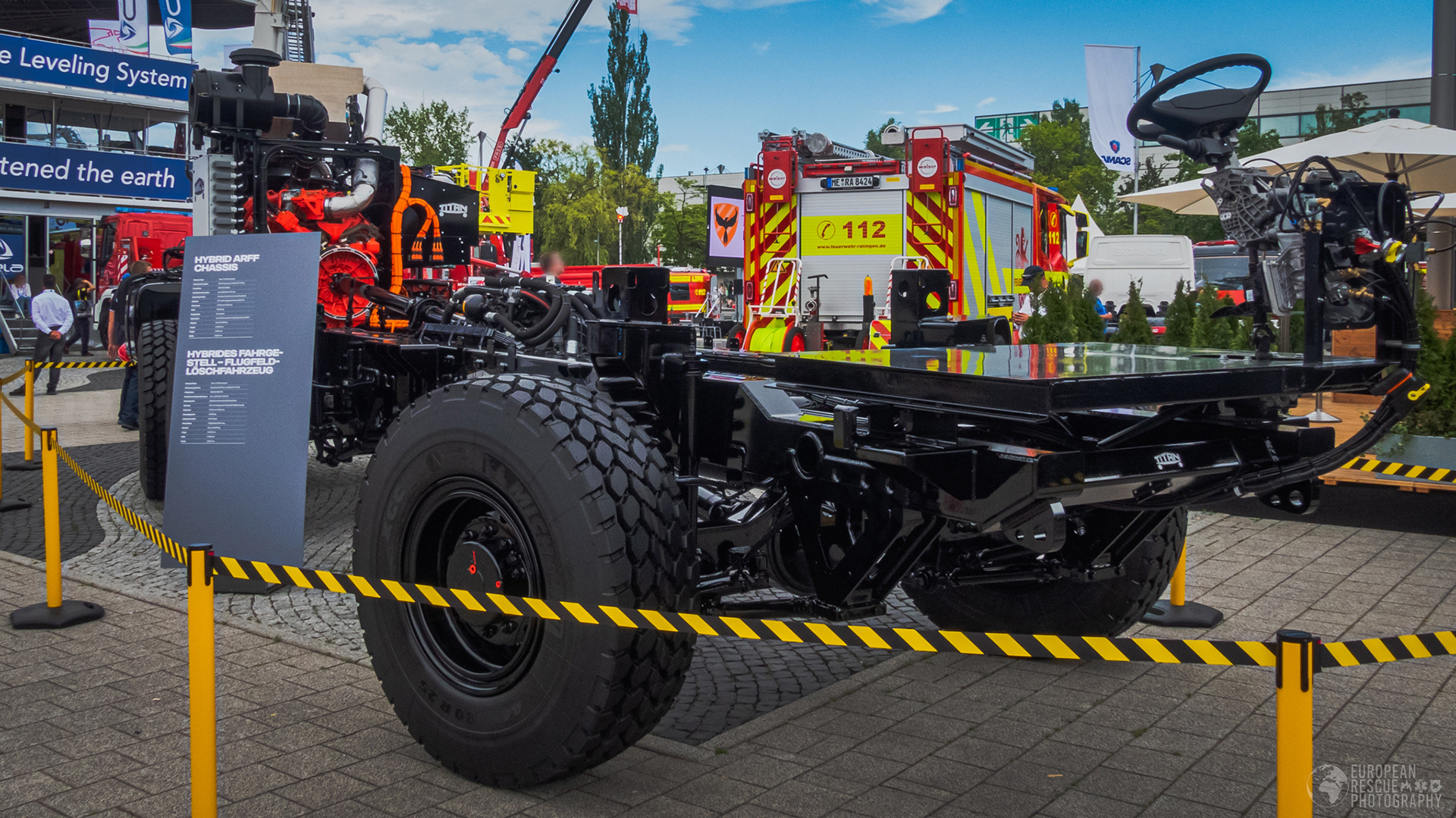 Scania’s Titan chassis, front view