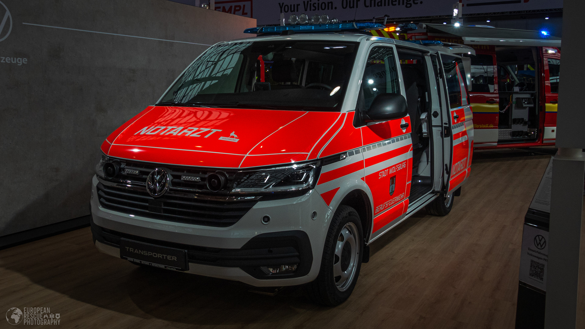System Strobel’s Volkswagen Transporter T6.1 - Notarzteinsatzfahrzeug