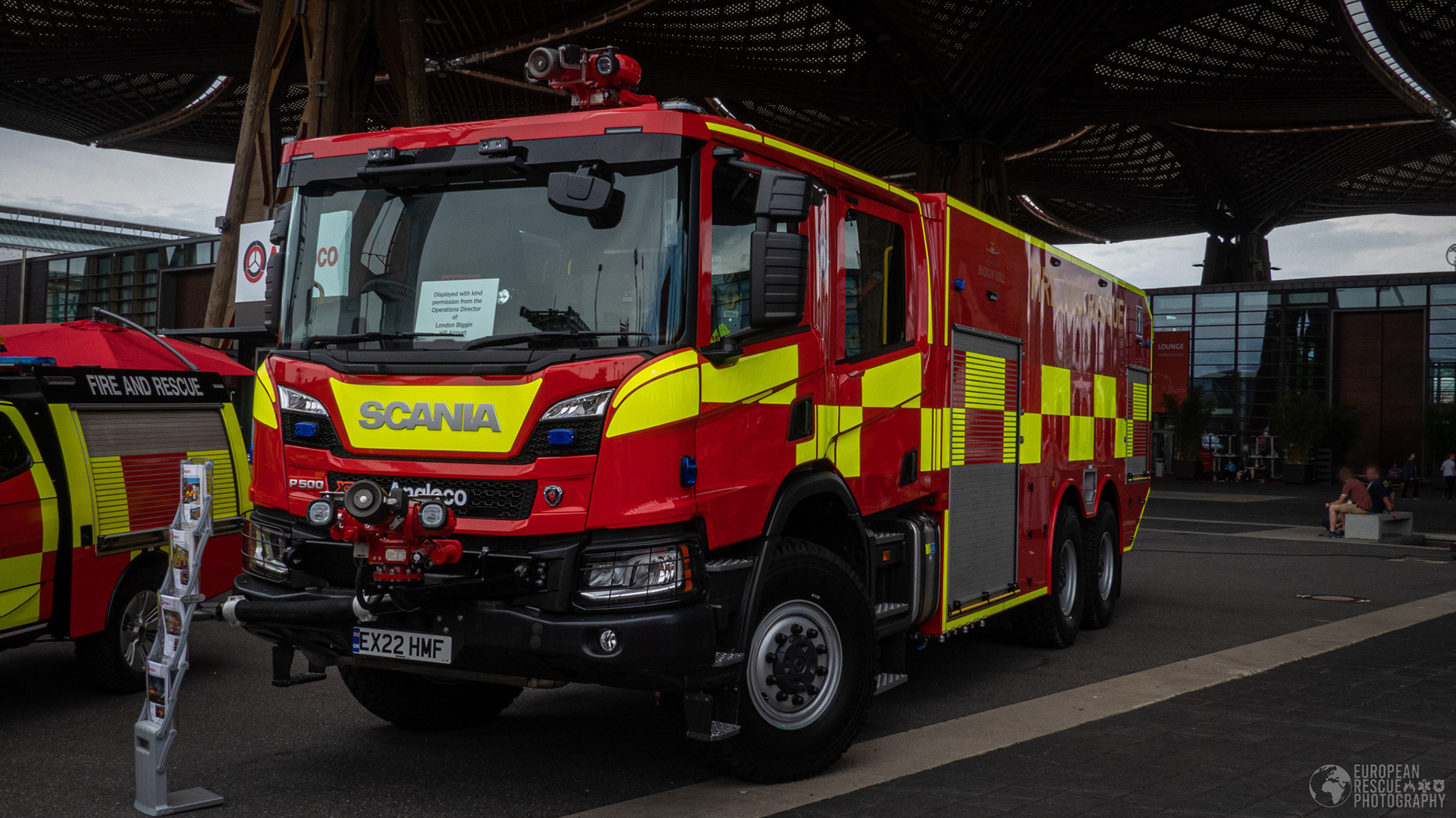 Scania P500 XT - Airport Rescue and Fire Fighting Vehicle