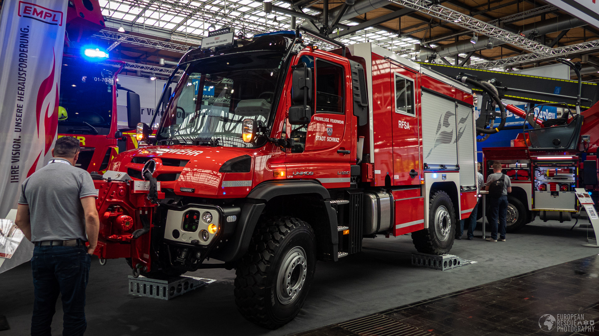 Mercedes-Benz Unimog U530 - Ruestfahrzeug mit Sonderausstattung