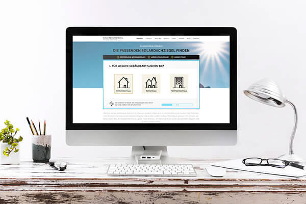 Webdesign I Solardachziegel