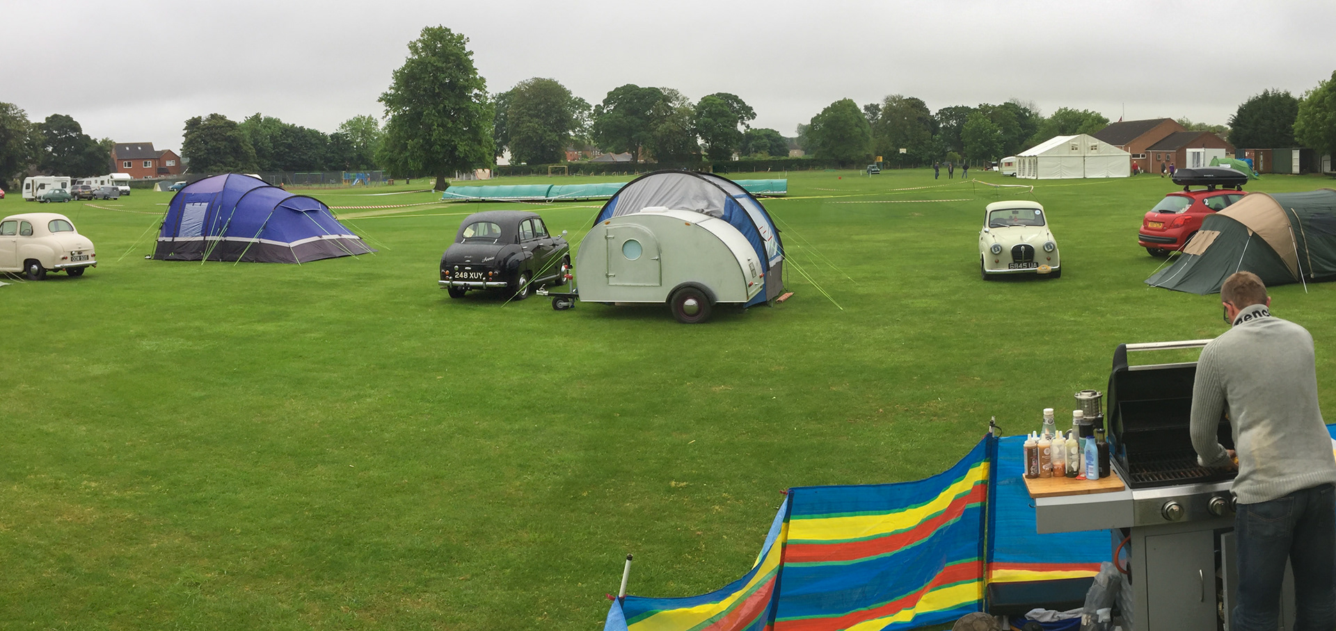 Packing away at the rally