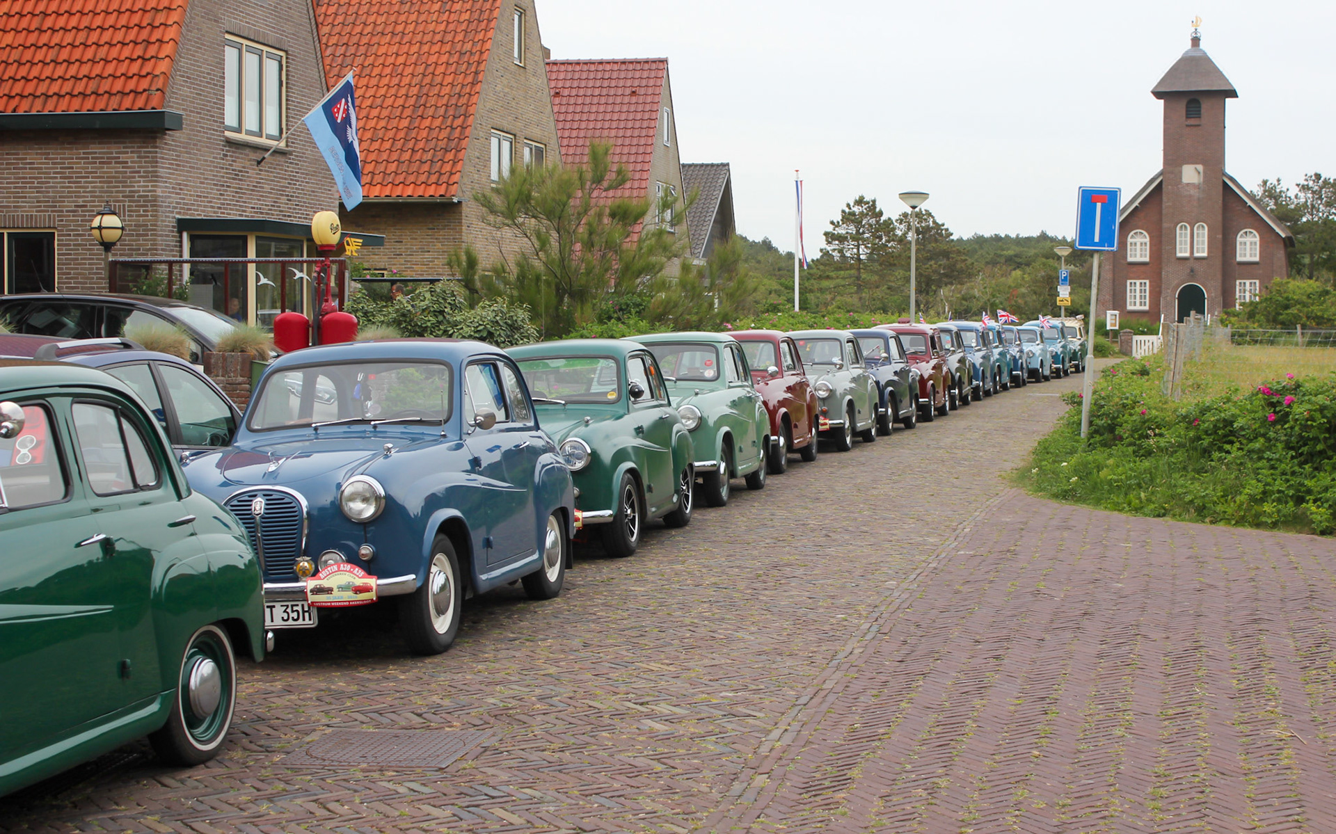 One Austin after another