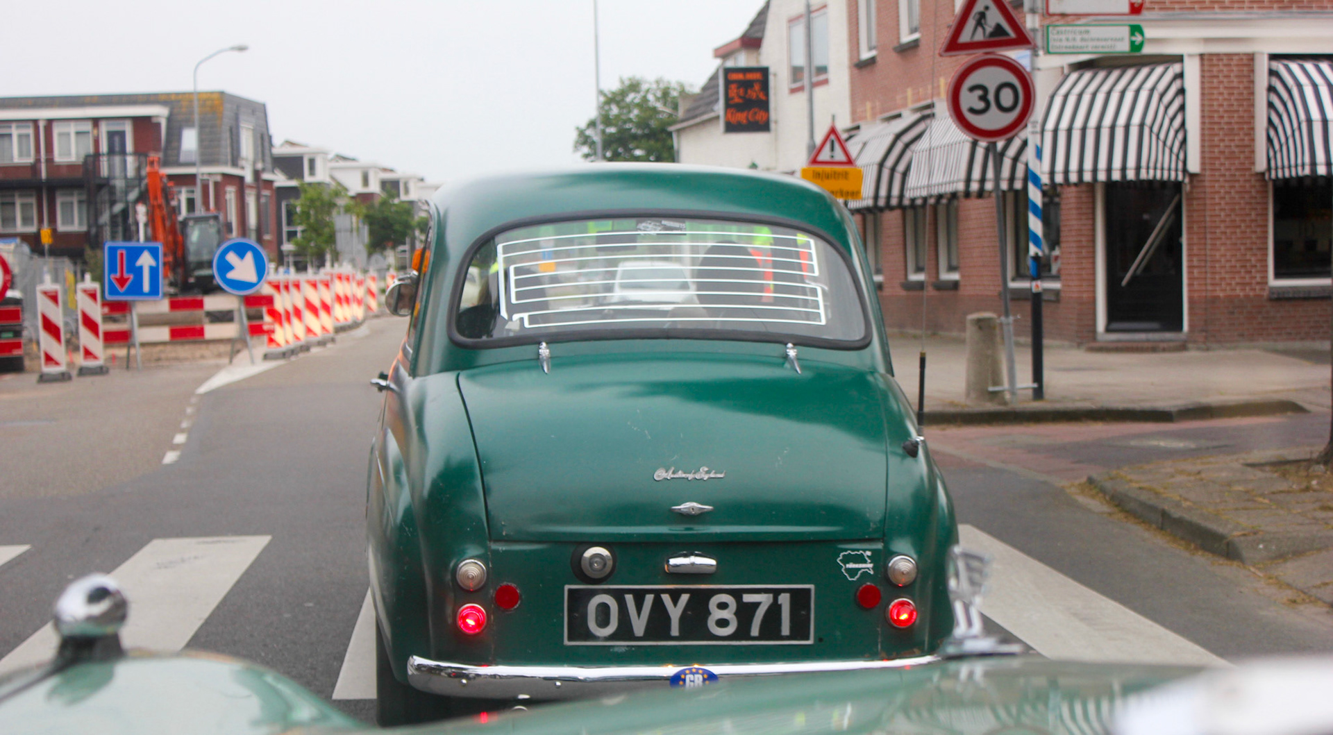 Austin A35 in the Netherlands (OVY 871)