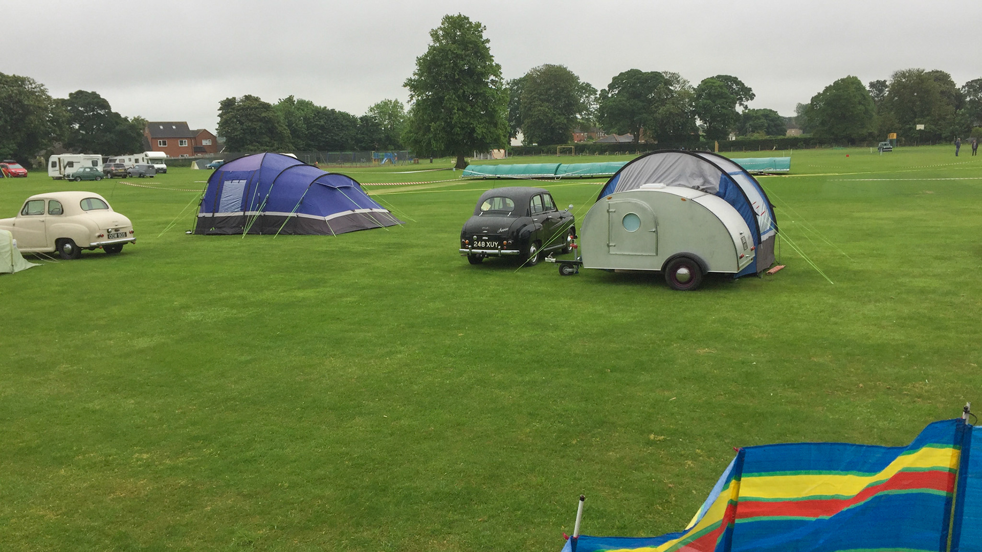 Packing away at the rally