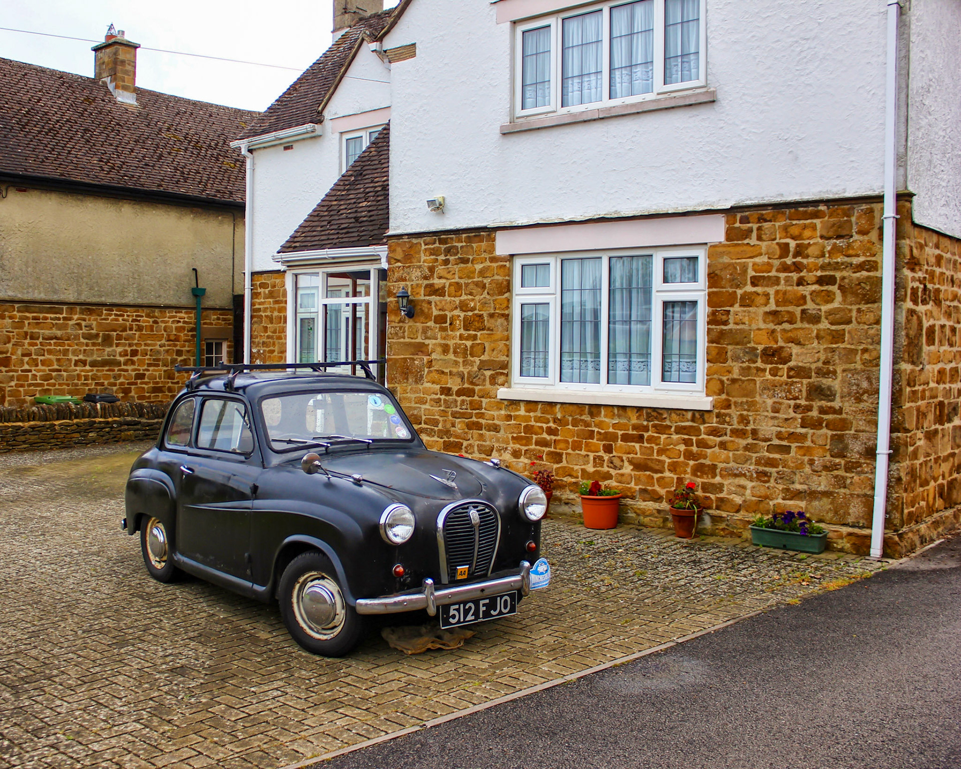 Mrs Thomas was a previous owner of the car called Percy and Matt, the present owner, took the car back to see Mrs Thomas at one of the cars previous registered addresses where it used to live