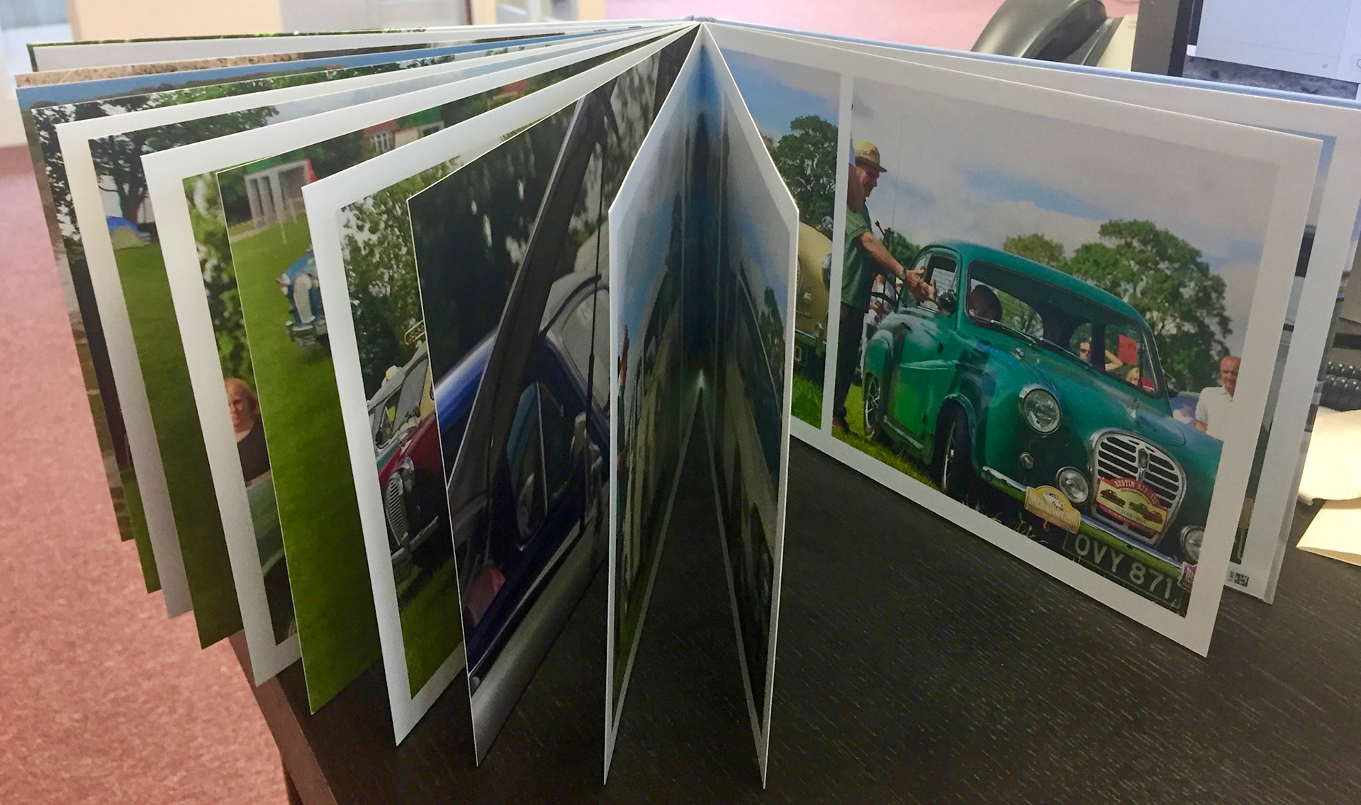 Photo book of Austin A30-A35 International Rally 2017 - Hibaldstow