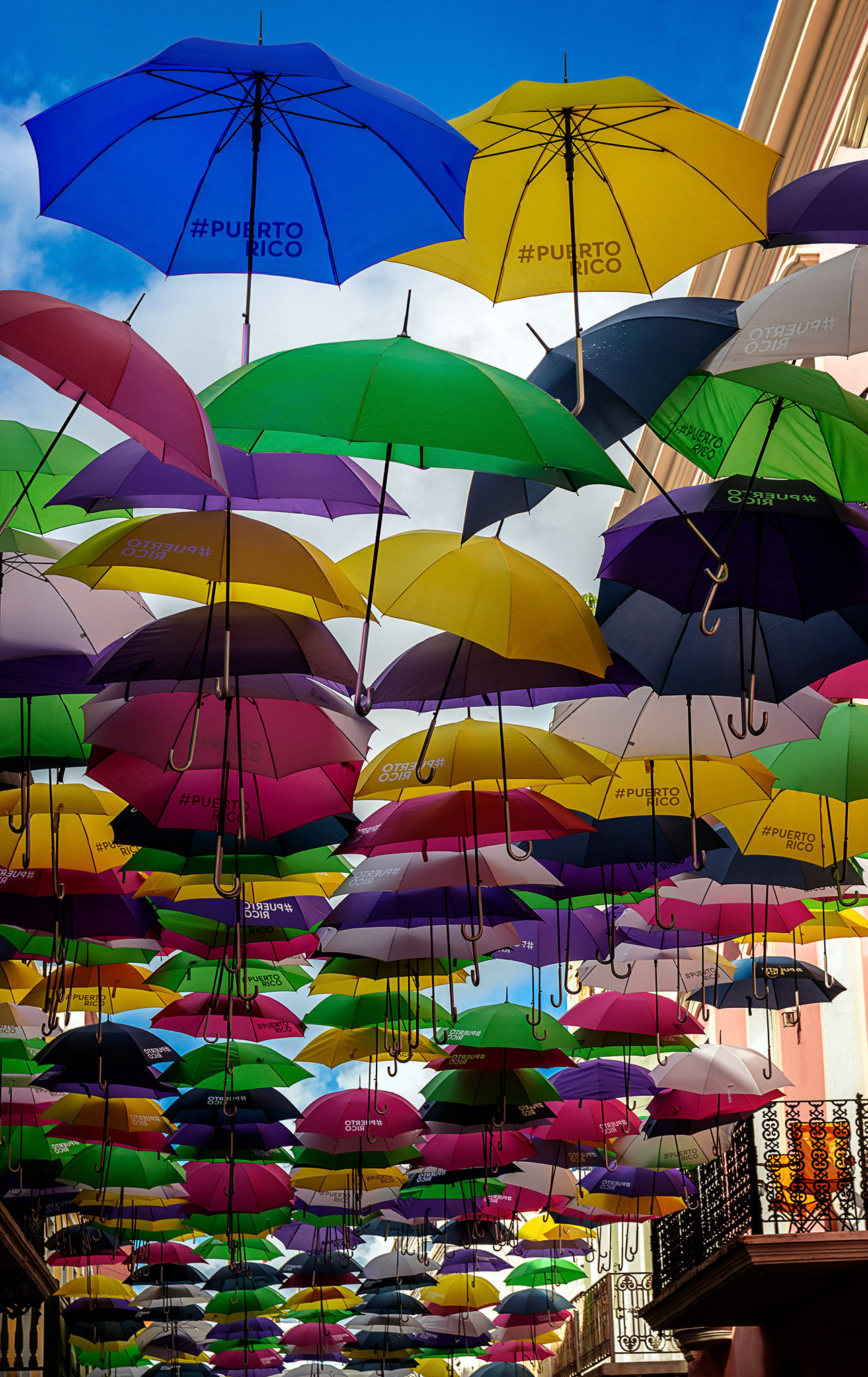 Umbrellas in Puerto Rico